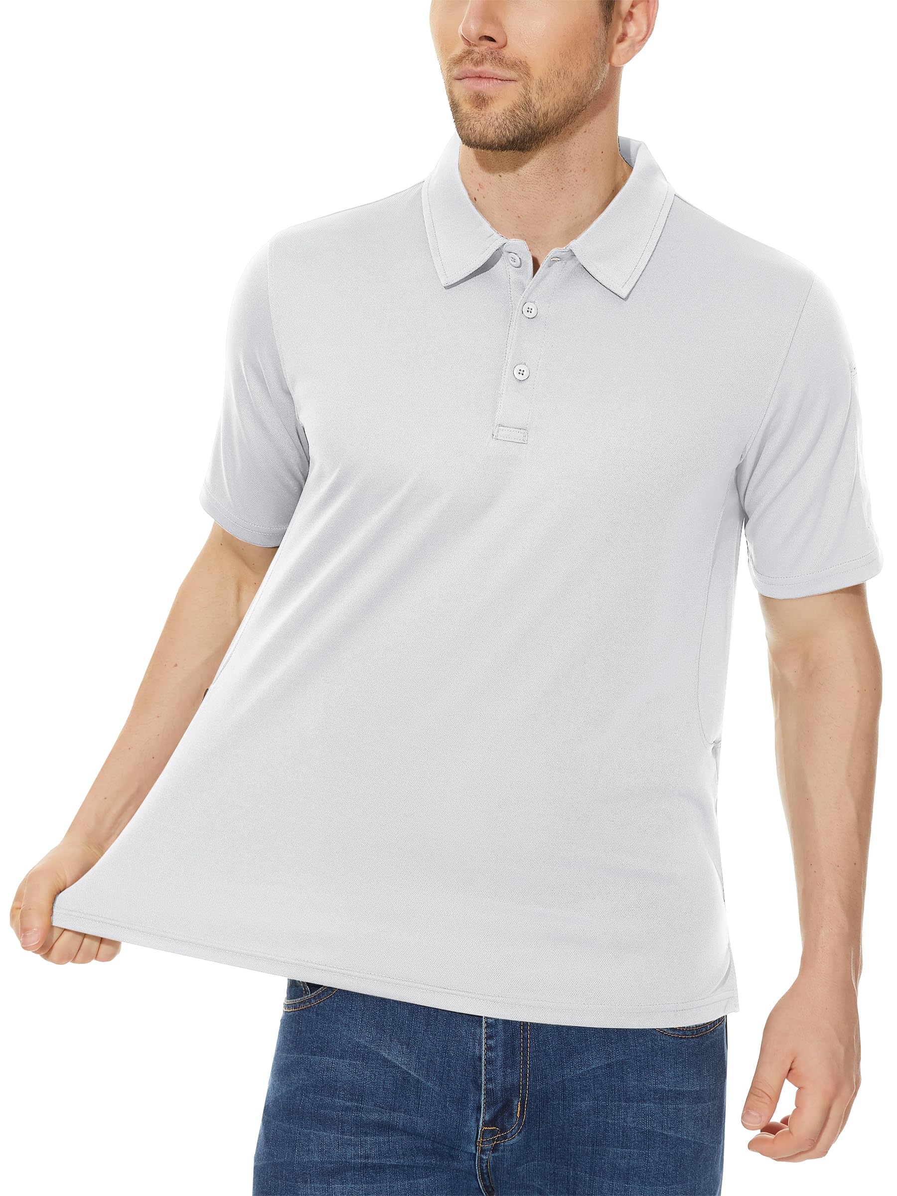 Un polo d'été léger et fonctionnel de la marque KEFITEVD, idéal pour le sport et les journées chaudes.