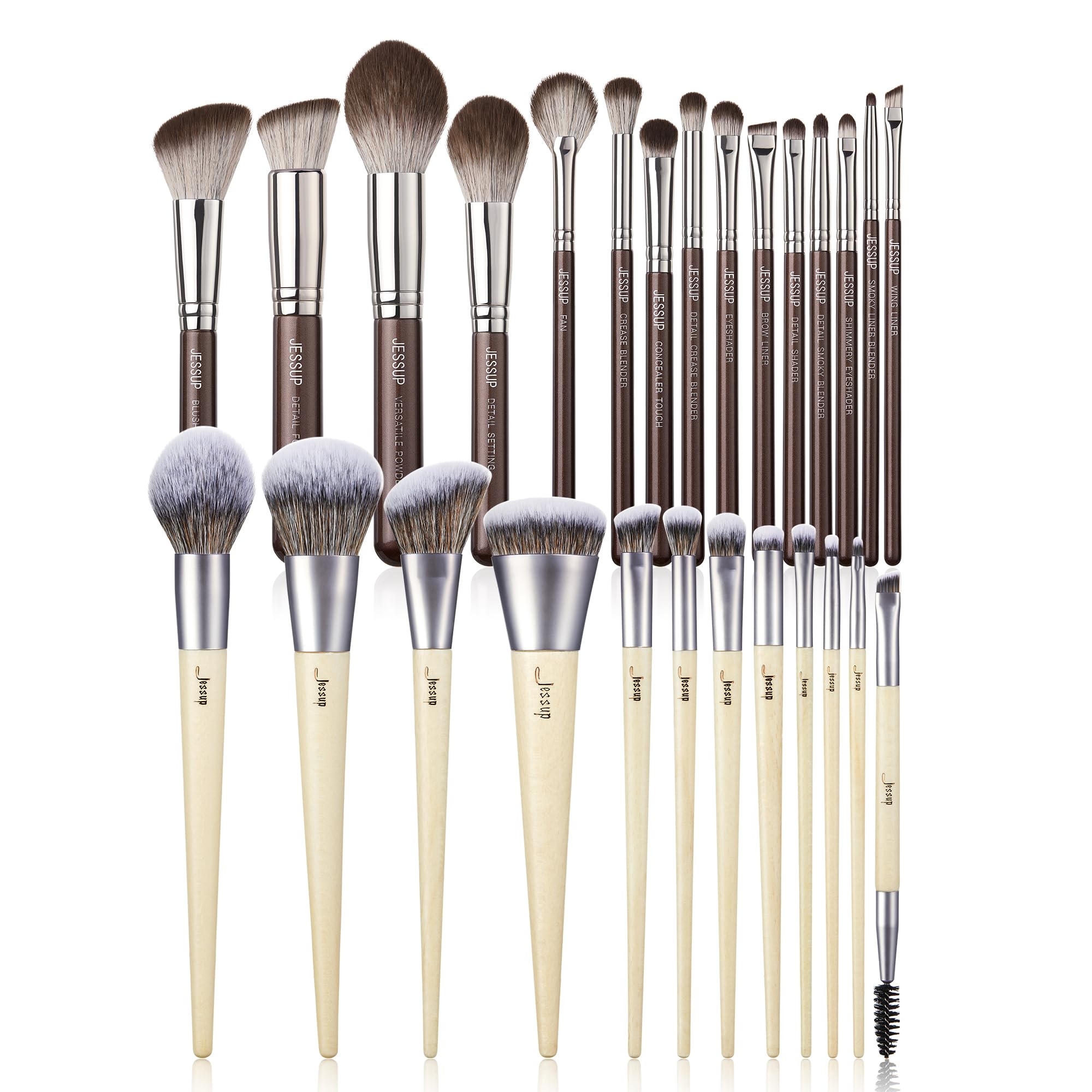 Pennelli da Trucco Jessup T498+T327