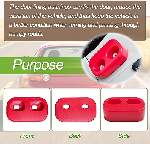 Miniatura 3 de ARU Bujes de revestimiento de puerta de repuesto compatibles con bujes de puerta Mazda NA, NB, NC, ND MX-5 Miata All Miata Generation (paquete de 2)