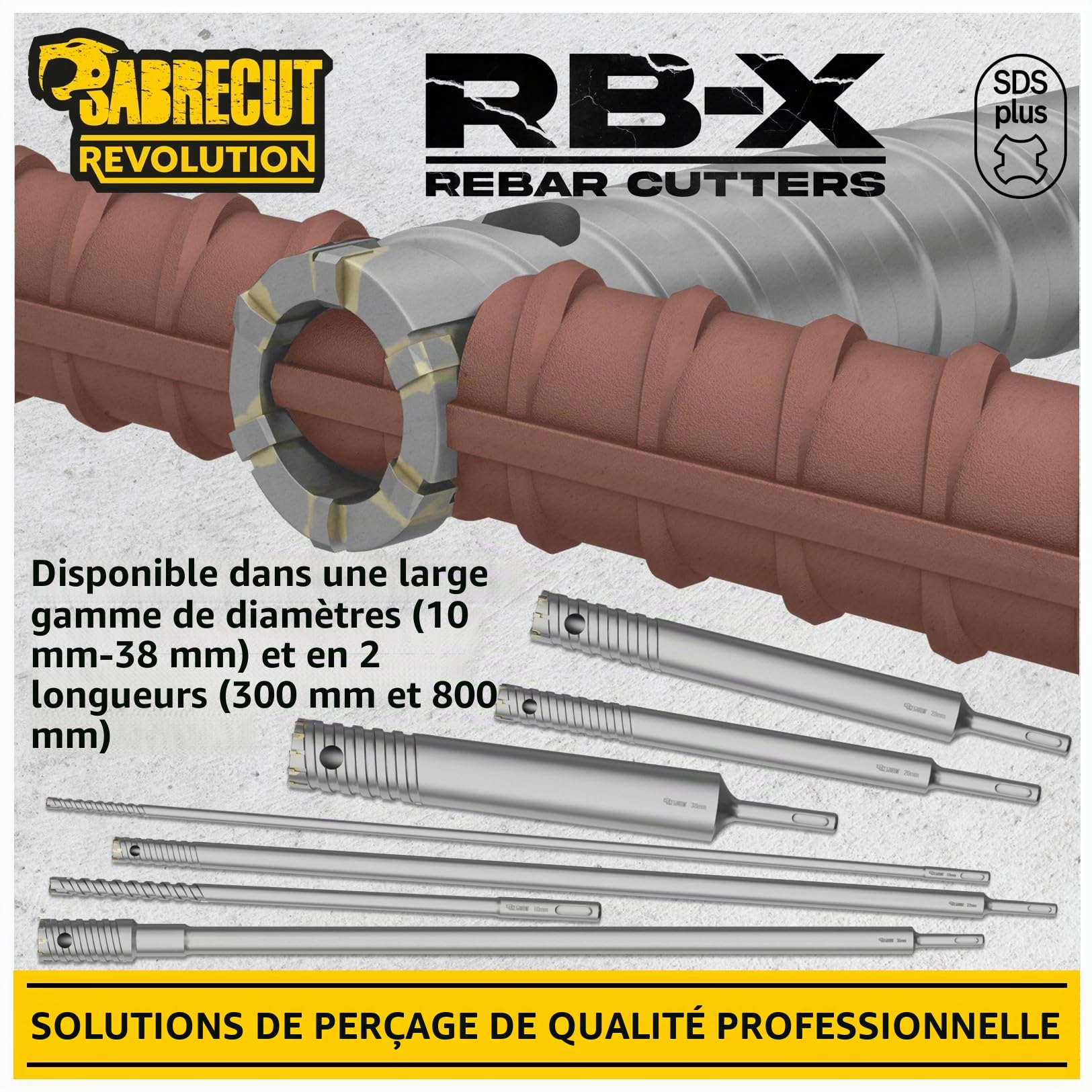 SabreCut 1pc SCRB32 32mm x 300mm Forets Robuste