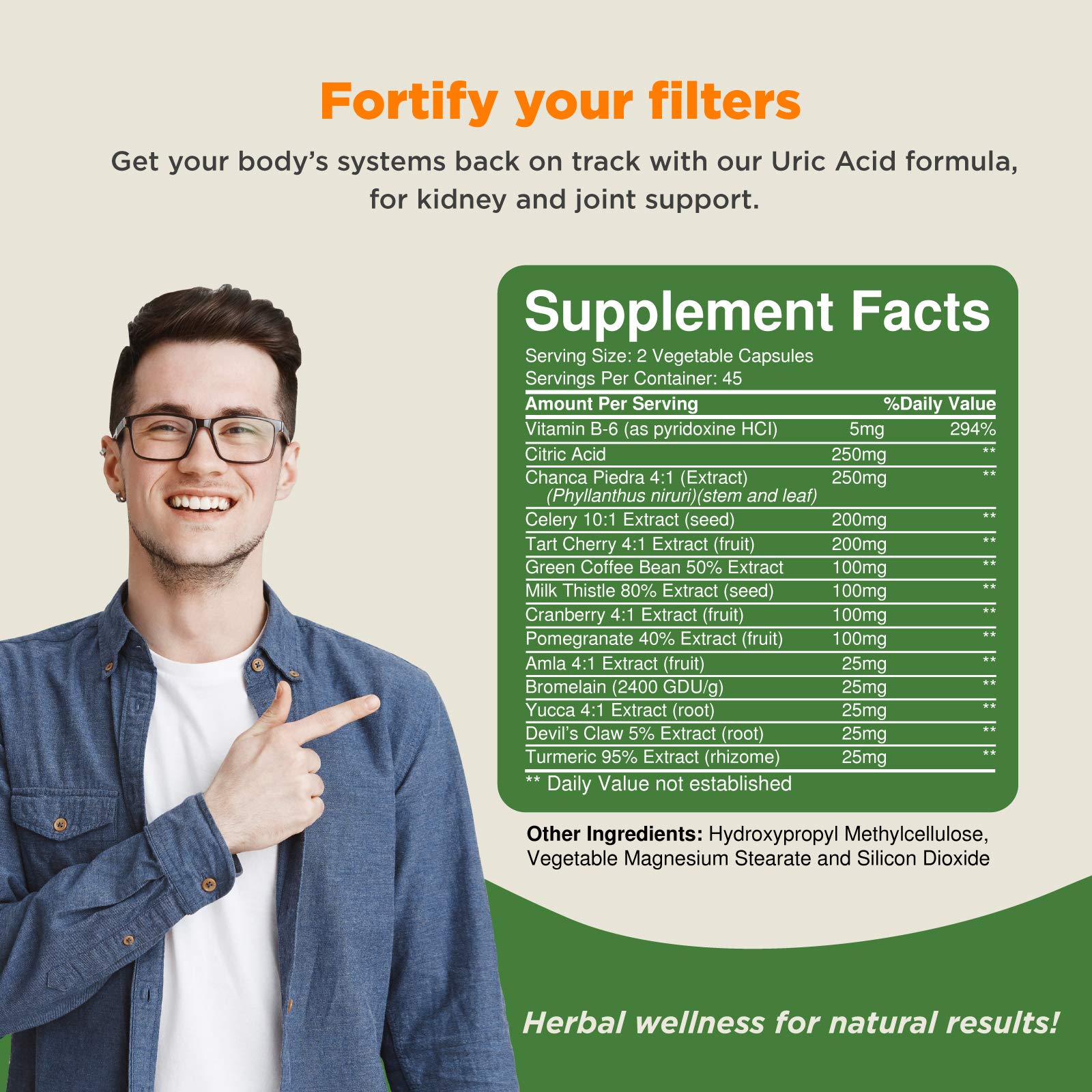 Natures Craft Uric Acid Support Supplements Promote Joint Health Uric