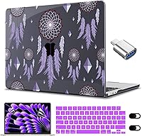 Vista 22 de CISSOOK Funda compatible con MacBook Air de 15 pulgadas 2023 2024 2025 2026 versión M5 A3448 M4 A3241 M3 A3114 M2 A2941, carcasa rígida de plástico