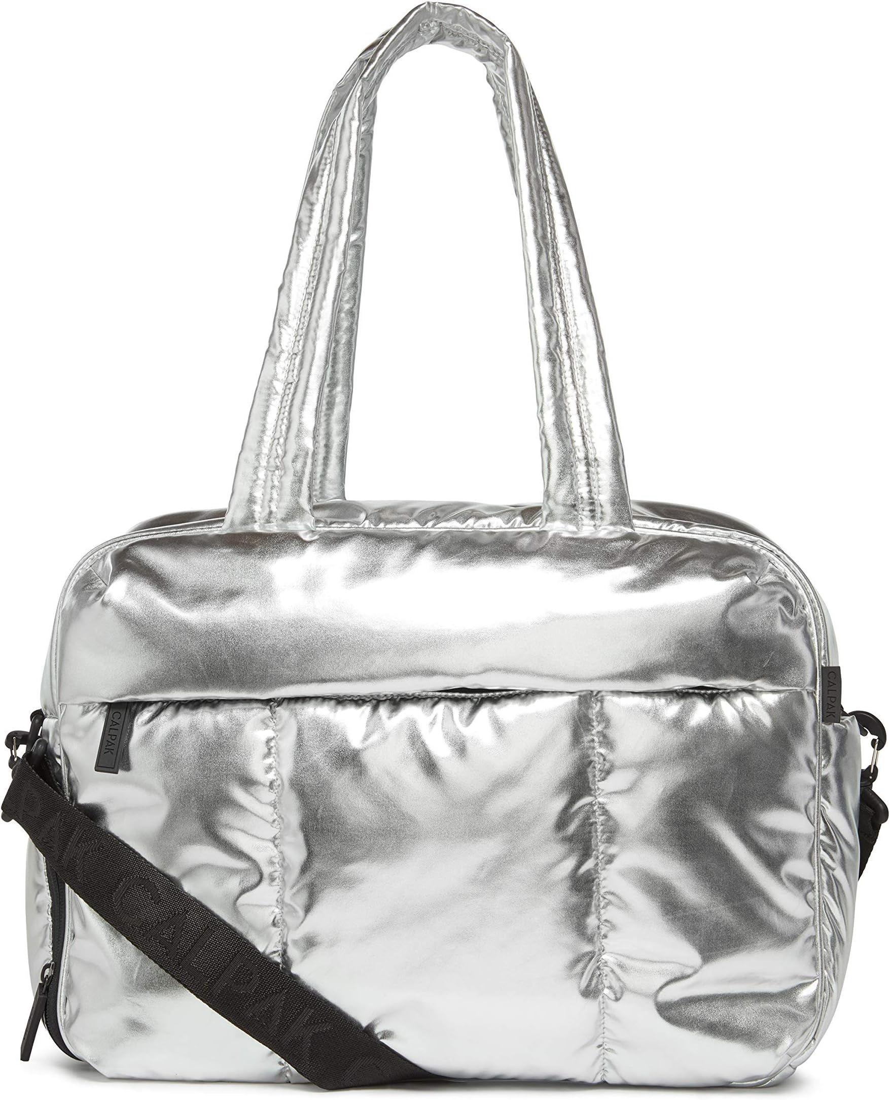 Luka Duffel Bag Metallic Silver