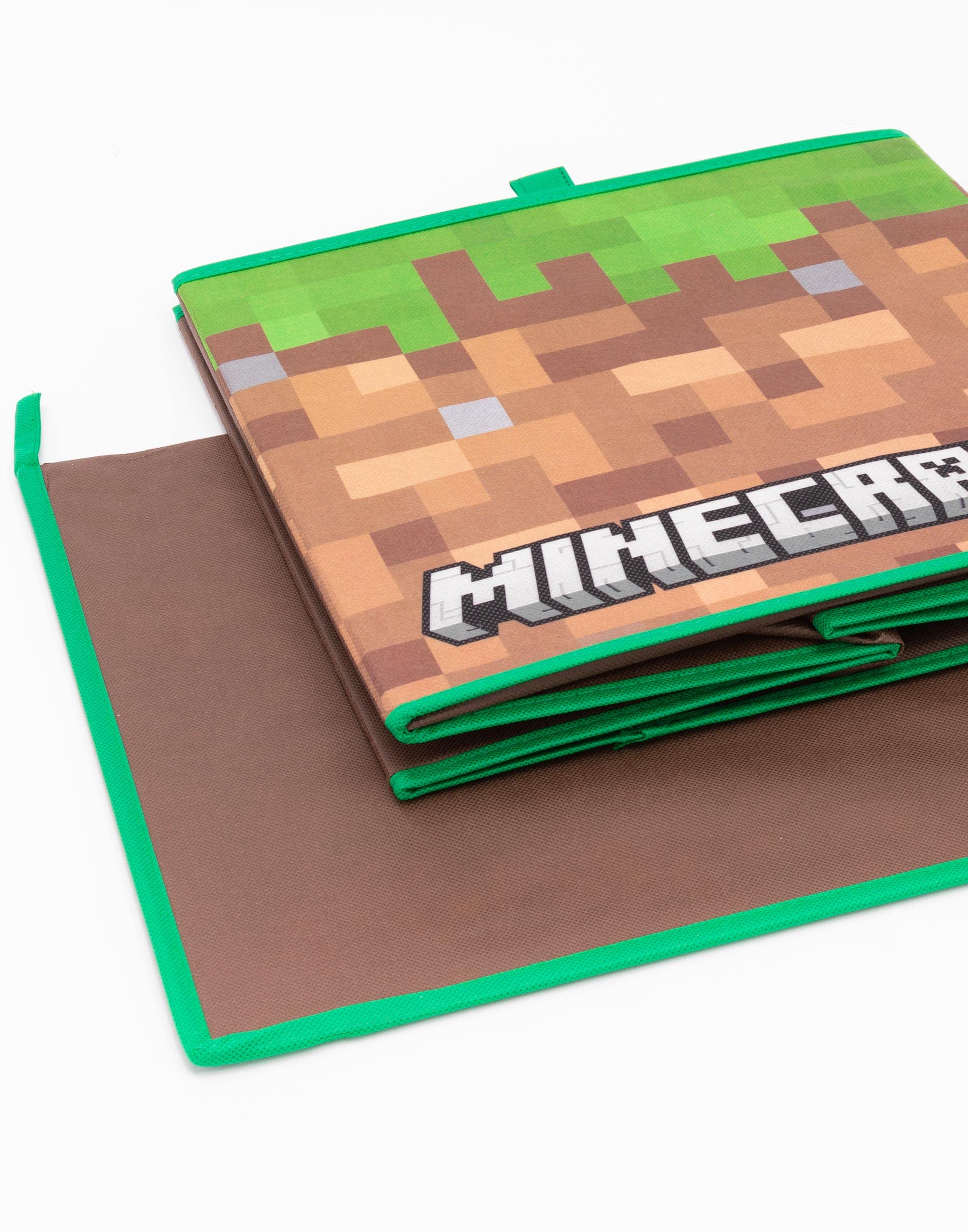 Caja De Almacenamiento Y Silla Plegable Minecraft De Numskull - 2 En 1, Oficial, Soporta 100 Kg