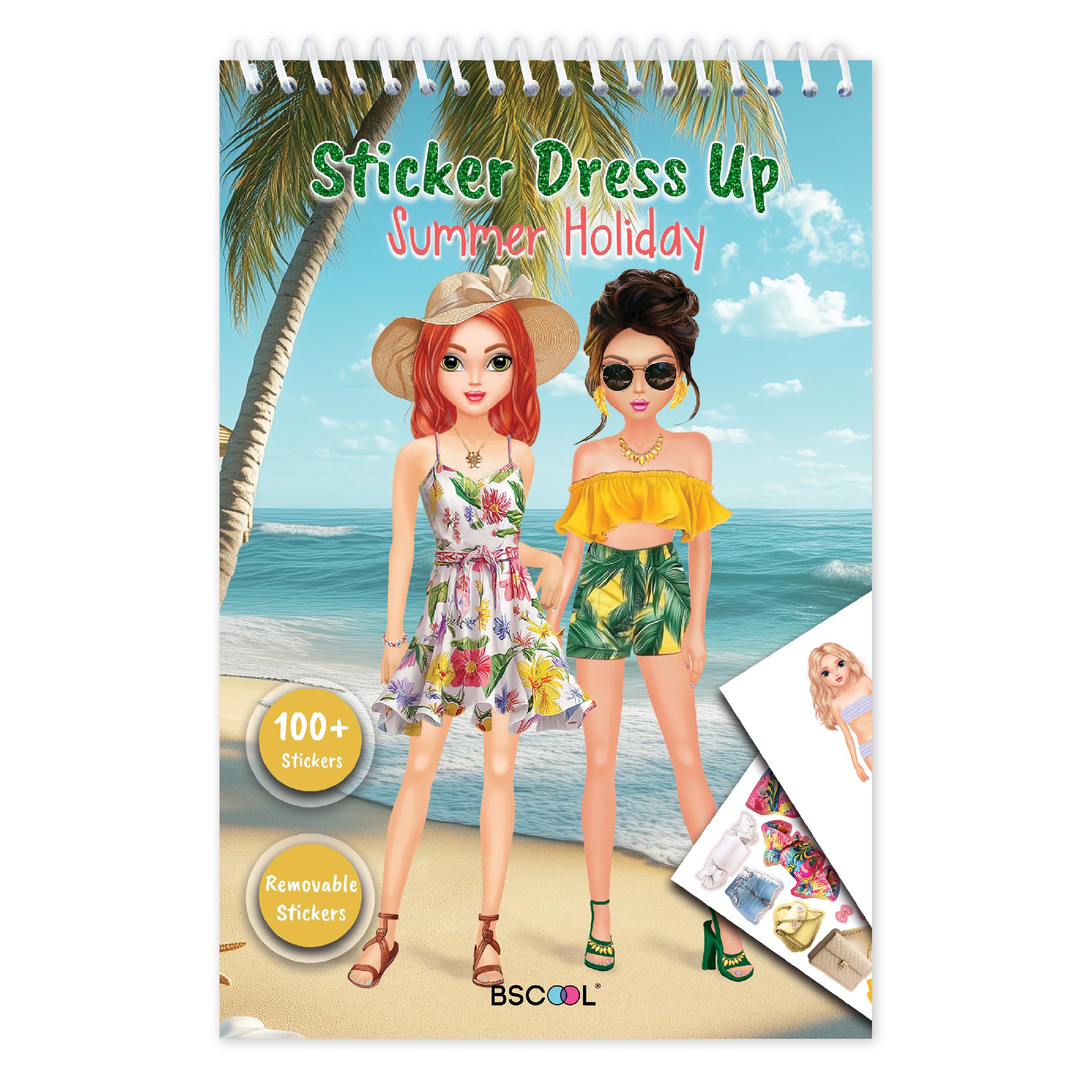 BSCOOL Sticker Dress Up Books