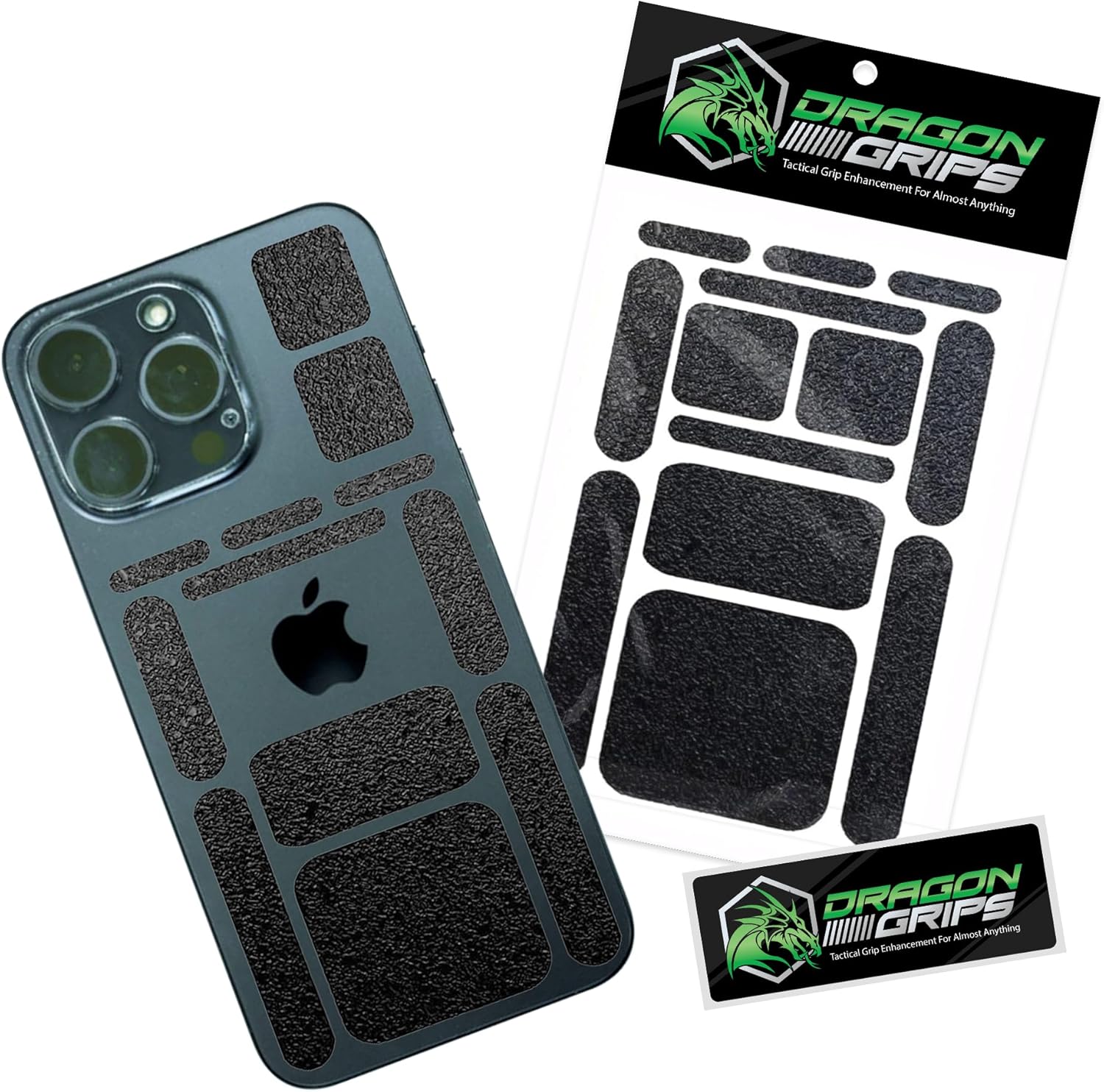 Dragon Grips 13 Pcs Rectangular Rubber Grip Tape, Rubberized Grip Stickers for Phone Case, Mouse, Gun, Tools, Gaming Controller, Laptop, and More Dragon Grips 13 Pcs Rectangular Rubber Grip Tape, Rubberized Grip Stickers for Phone Case, Mouse, Gun, Tools, Gaming Controller, Laptop, and More