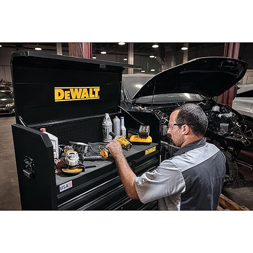 Miniatura 2 de DEWALT Cofre de herramientas, 6 cajones, 41 pulgadas, negro (DWST24062)