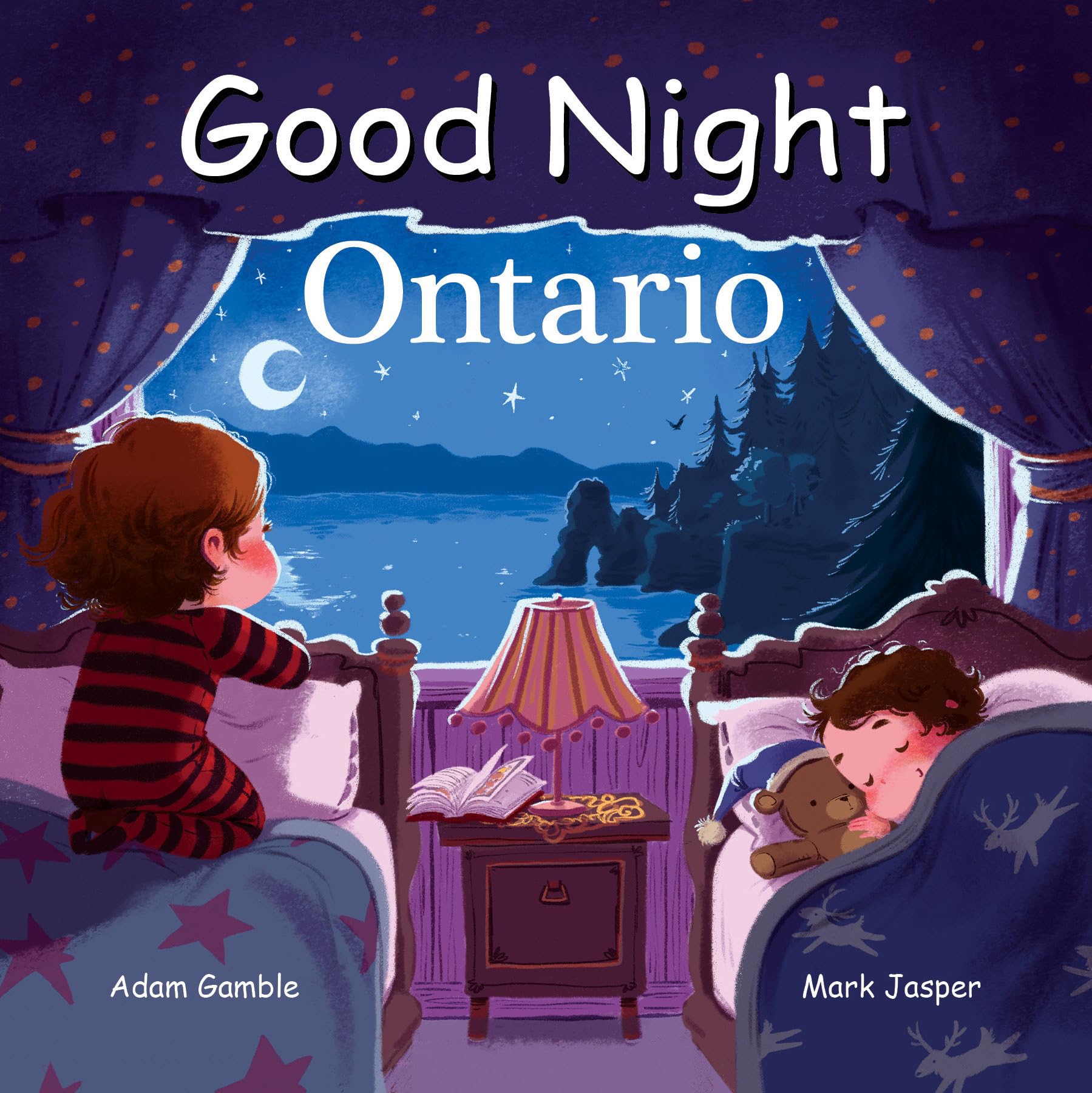 Good Night Ontario [Board book] Gamble, Adam; Jasper, Mark and Radivoeva, Svetla