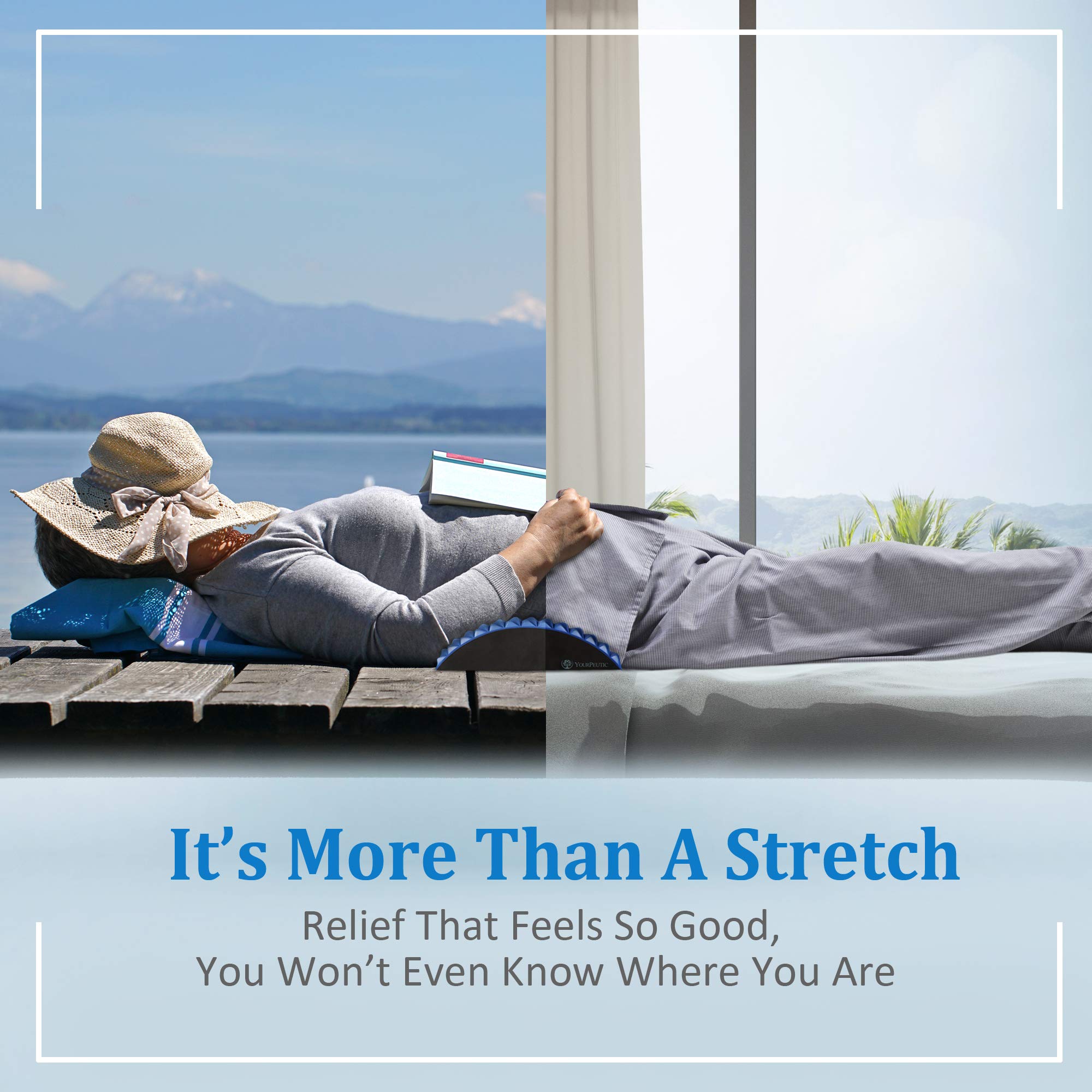 Buy Back Stretcher Lower Back Pain Relief Spinal Stenosis Herniated Disc Sciatica Lumbar