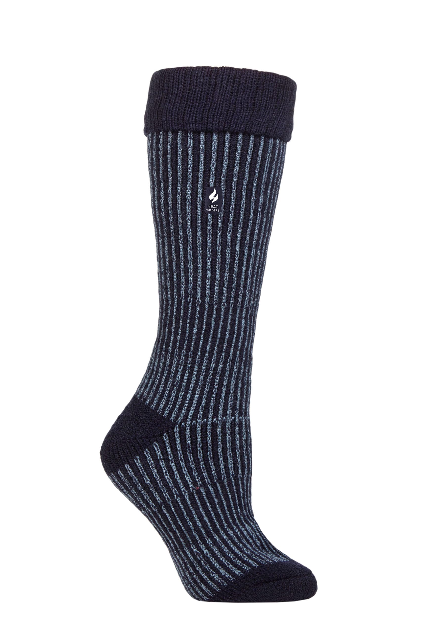 Heat Holders Women's Navy Sockshop 2.3 Tog Thermal Boot Socks Pack Of 1 (Uk, Numeric, 4, 8, Regular, Regular, )
