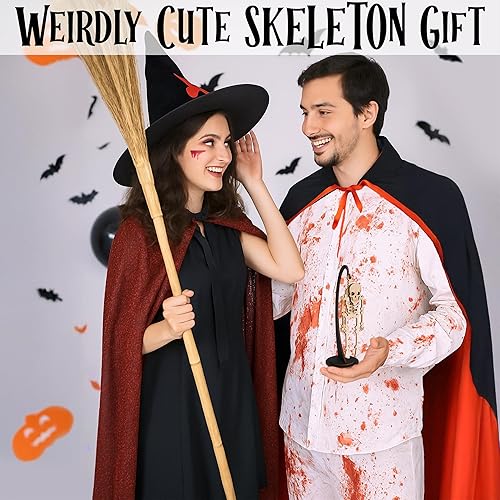 Miniatura 8 de Decoración espeluznante para el hogar, lindas decoraciones de cocina de Halloween, decoración gótica de otoño para decoración de ventanas en