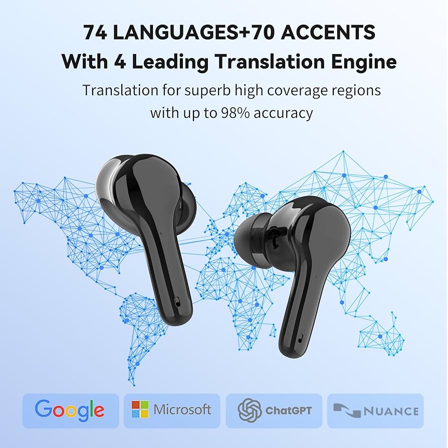 Amazon.com : Wooask M6 Translator Earbuds Offline Two Way