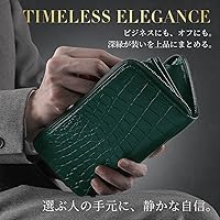 Amazon | [VERO CROCO] クロコダイル 財布 本物 日本製 一枚革 本革