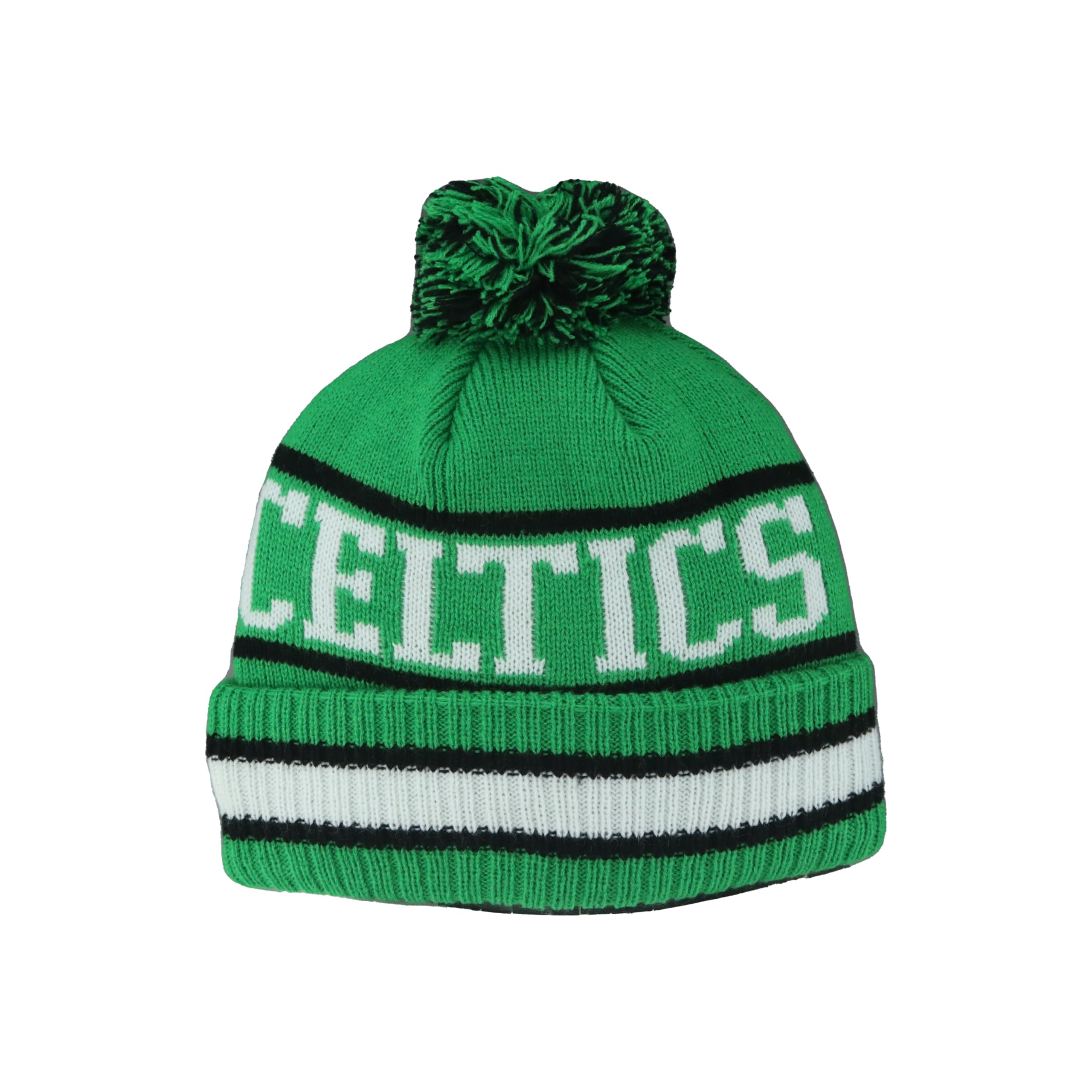 ZHATS Unisex Kid's NBA Officially Licensed Youth Beanie Pom Freestyle, Team Color, One Size