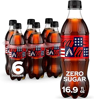 Coke Zero Sugar Diet Soda Soft Drink, 16.9 fl oz, 6 Pack