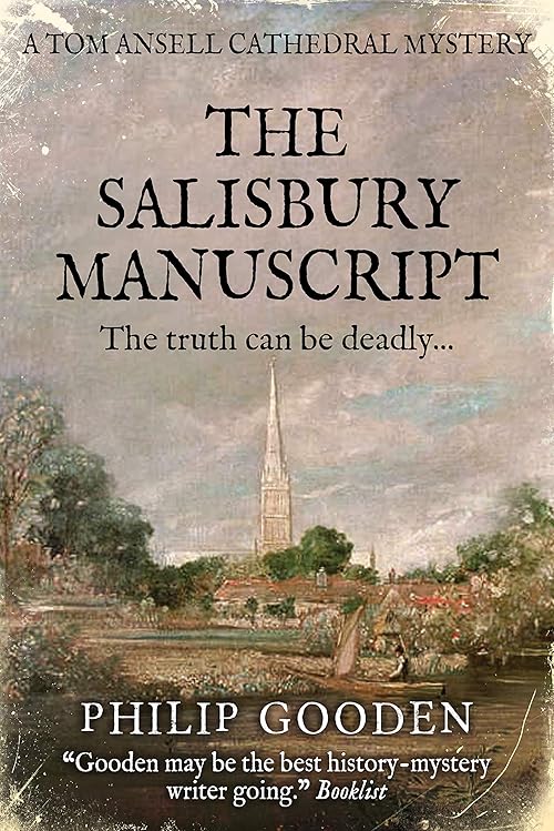 The Salisbury Manuscript (Tom Ansell Cathedral Mysteries Book 1) cover image
