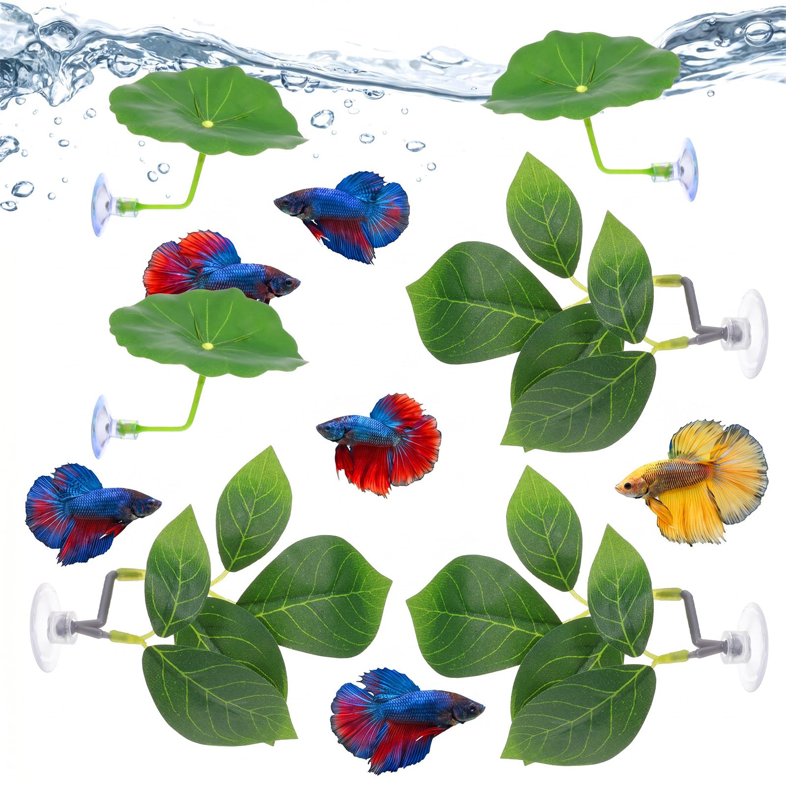 Photo 1 of LXUEJIE Betta Fish Hammock Set (6 Pcs)