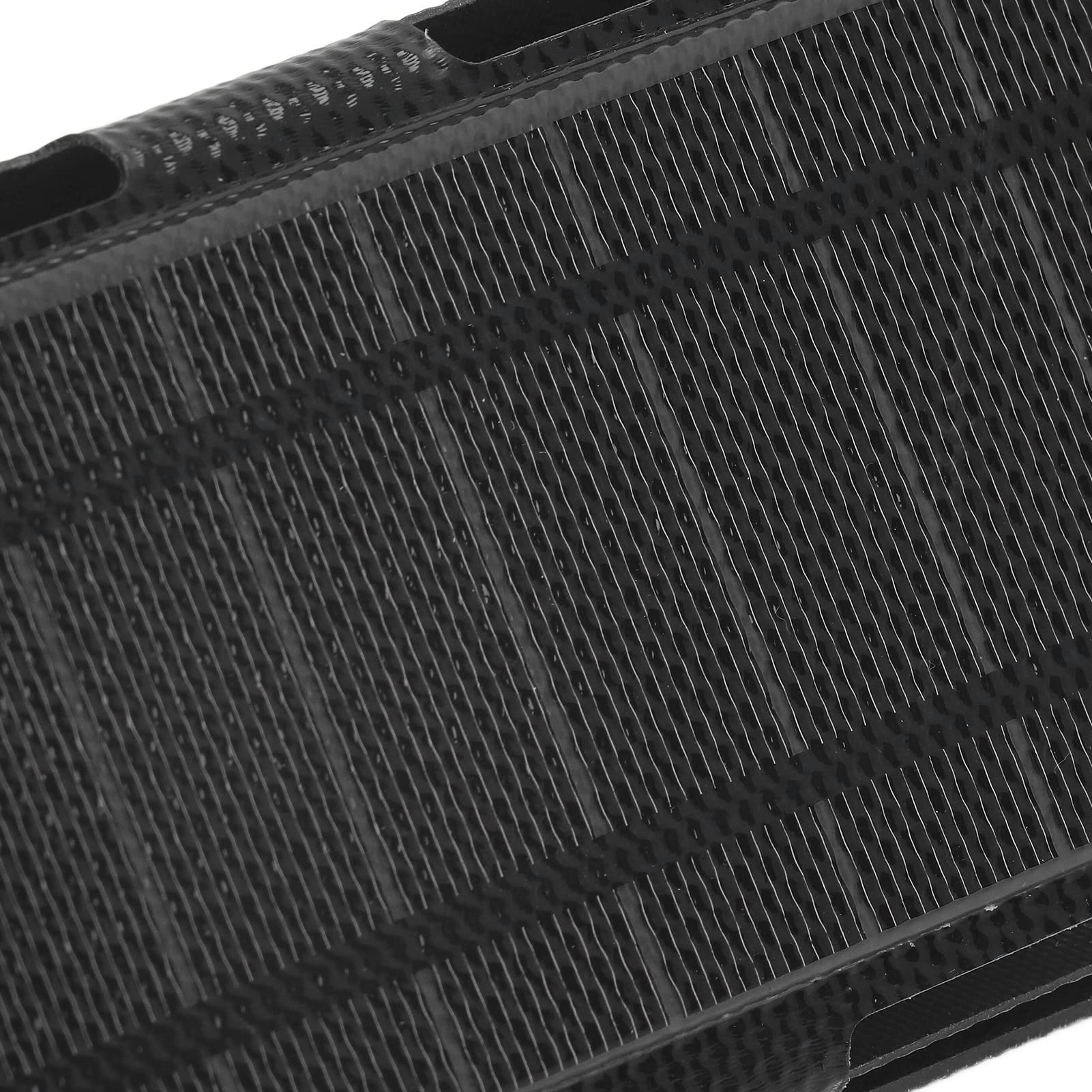 Mini panel słoneczny, przenośny panel słoneczny do generatora słonecznego i urządzeń USB, składana ładowarka z podwójnym panelem słonecznym 14 W, do użytku na zewnątrz, regulator napięcia (BLACK)
