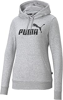 PUMA Damen Ess Logo Hoodie Tr Sweatshirt
