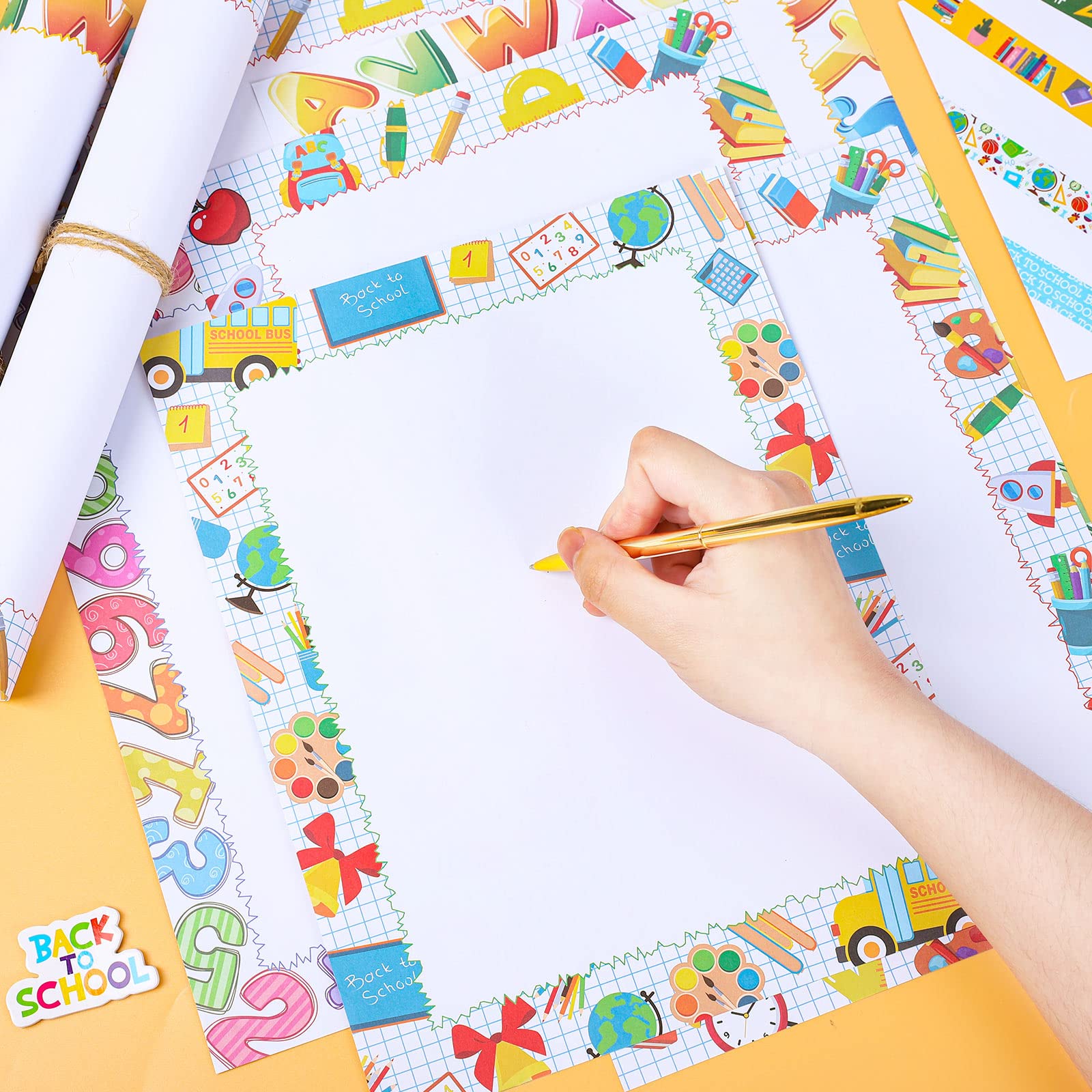 Back To School Page Border