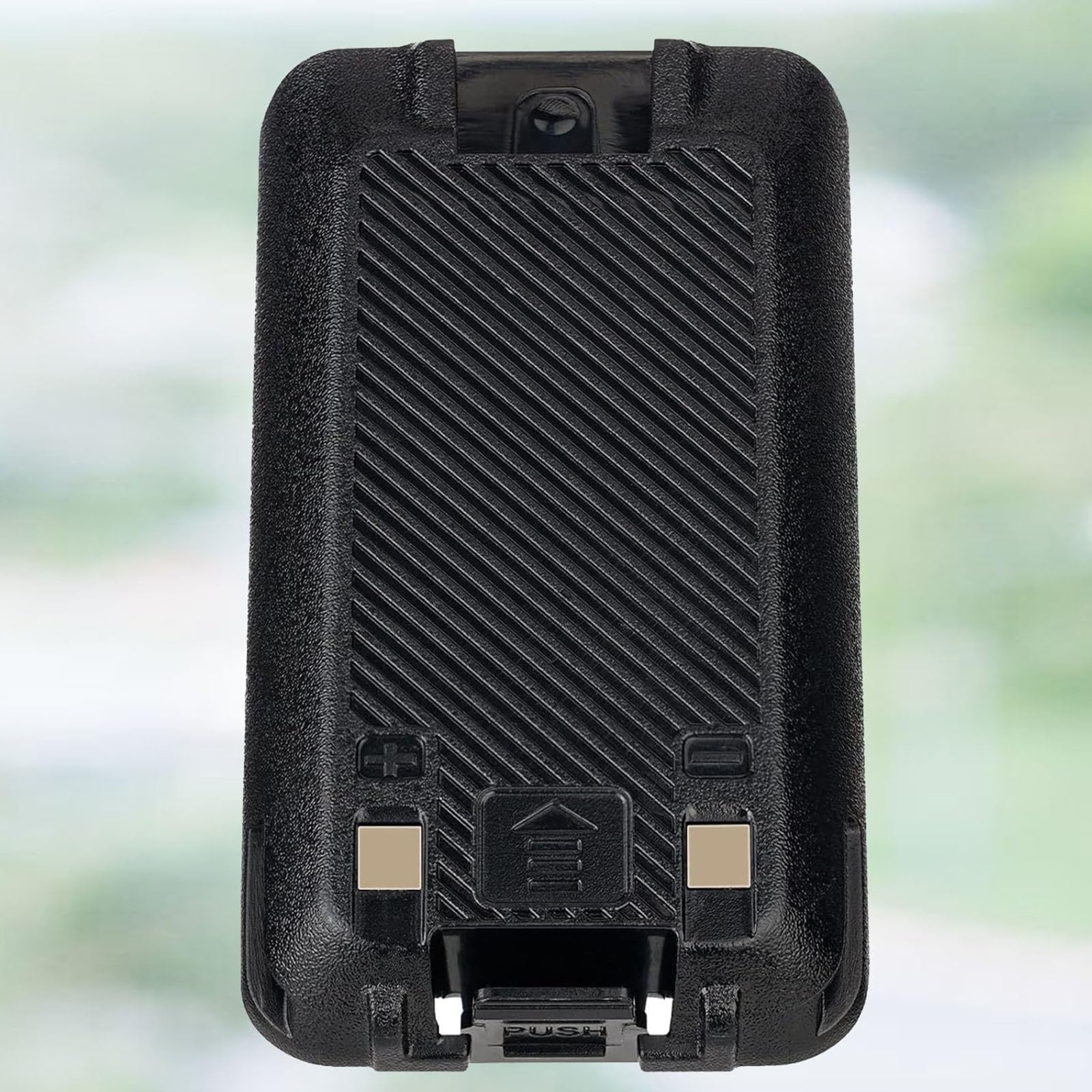 Retevis RT668 Walkie Talkie Baterías, Baterías Recargables de Iones de Litio, 3.7V 1200mAh, Compatible con Walkie Talkie RT668, Radio Bidireccional (Negro, 2 Piezas)