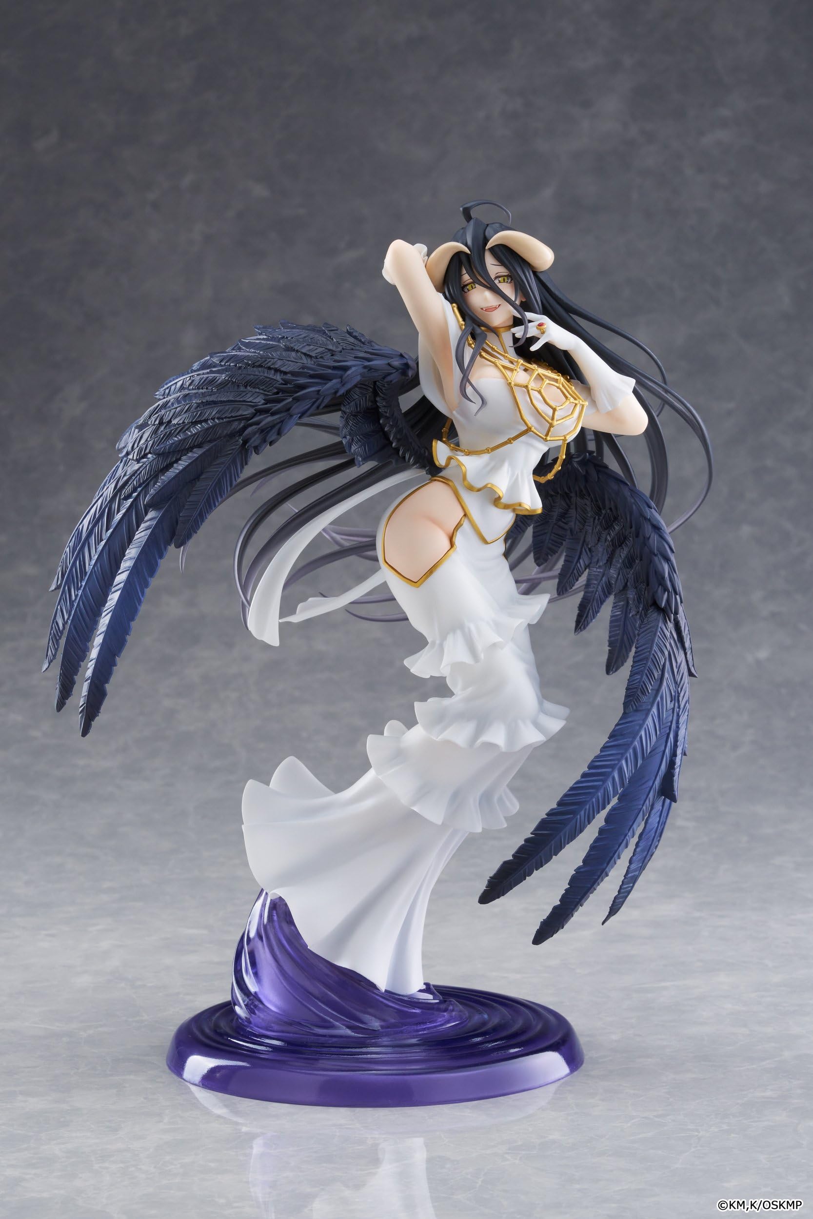 Overlord T-Most PVC Statue Albedo Pure White Devil Ver. 29 cm