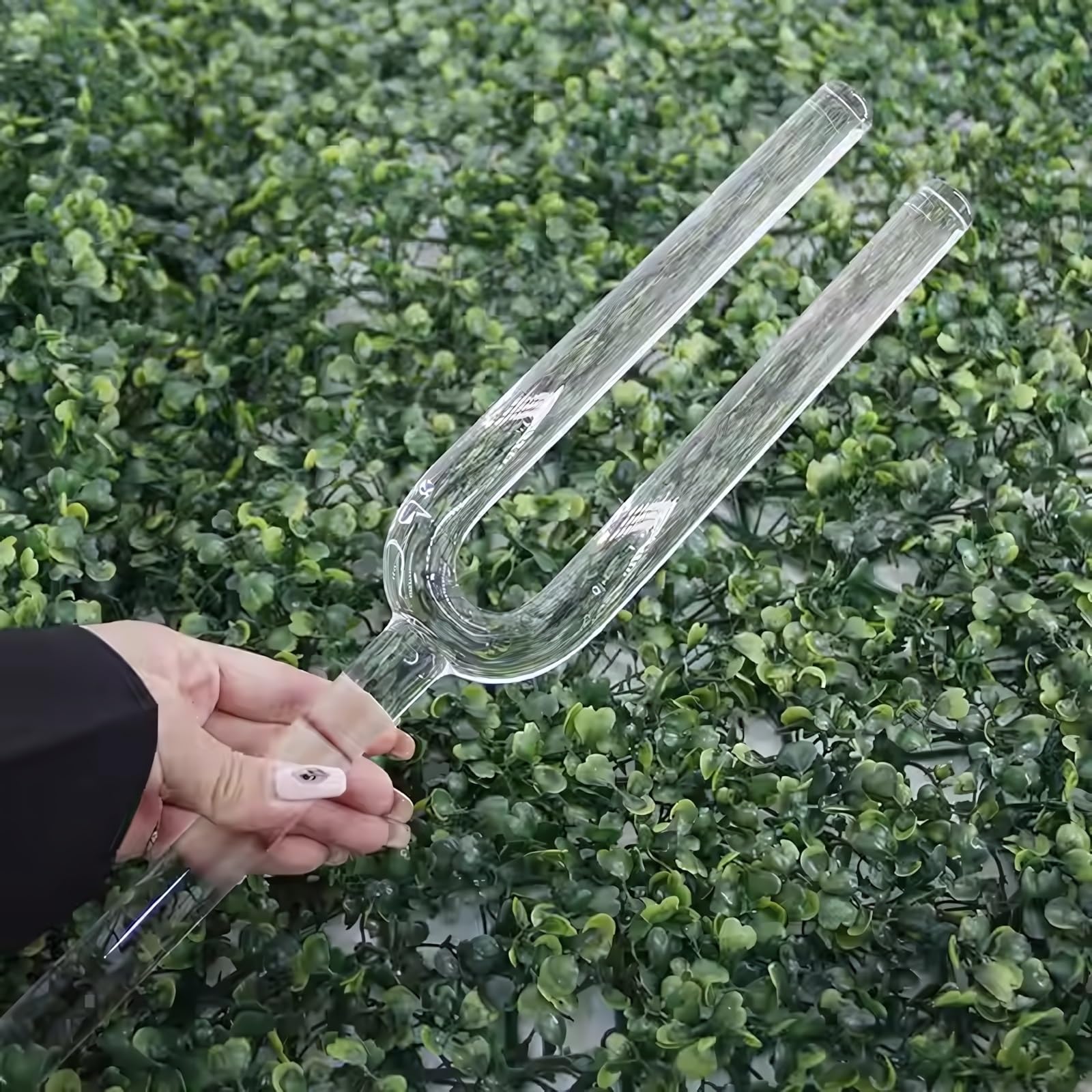 Quarz-Stimmgabel, Quarz-Chakra-Stimmgabeln Mit Kostenlosem Klöppel, Für Chakra-Musikinstrumente, Yoga-Meditation Und Klangheilung,F Note-440hz 16mm