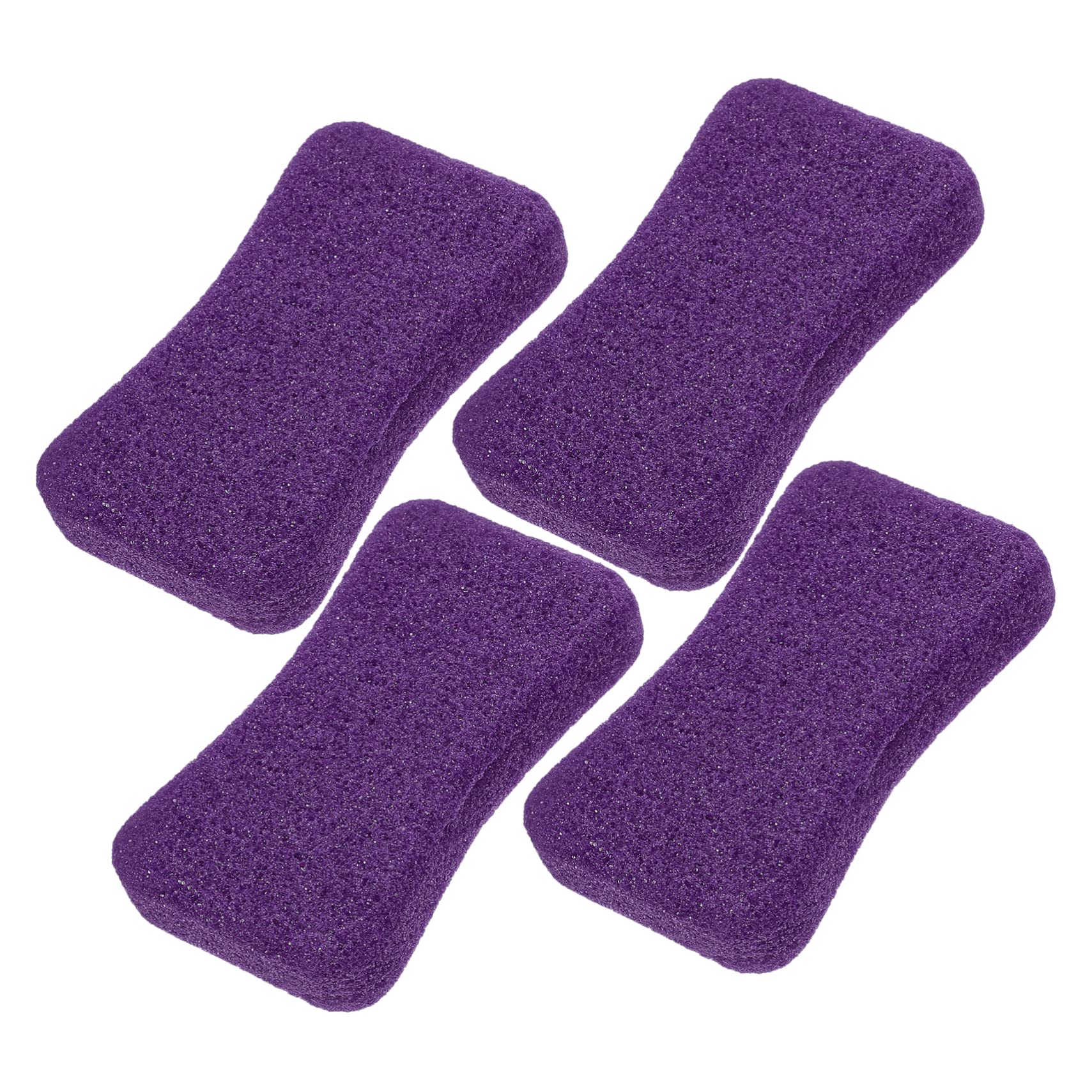 FRCOLOR 16 Pz Pietra Pomice Scrubber Per Pietre Ai Piedi Raspa Per Pedicure Rimozione Esfoliante Strumenti Per Pedicure Piedi Lavapavimenti e Piede File Di Pelle Morta Pu Viola Trucco