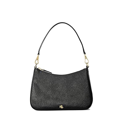Lauren Ralph Lauren Crosshatch Leather Medium Danni Shoulder Bag Women