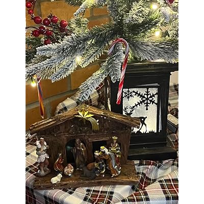 Forno A Legna Rotondo Ambientazione Presepe 8-10 Cm Napoletano Altezza 12 Cm Giallo