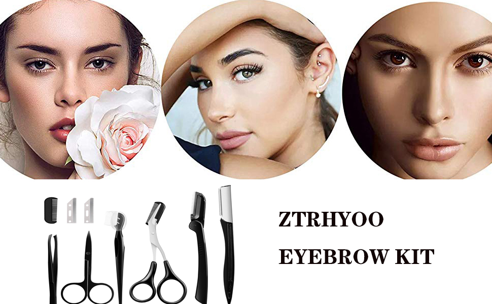 Amazon.com: Eyebrow Kit, Multipurpose Exfoliating Dermaplaning