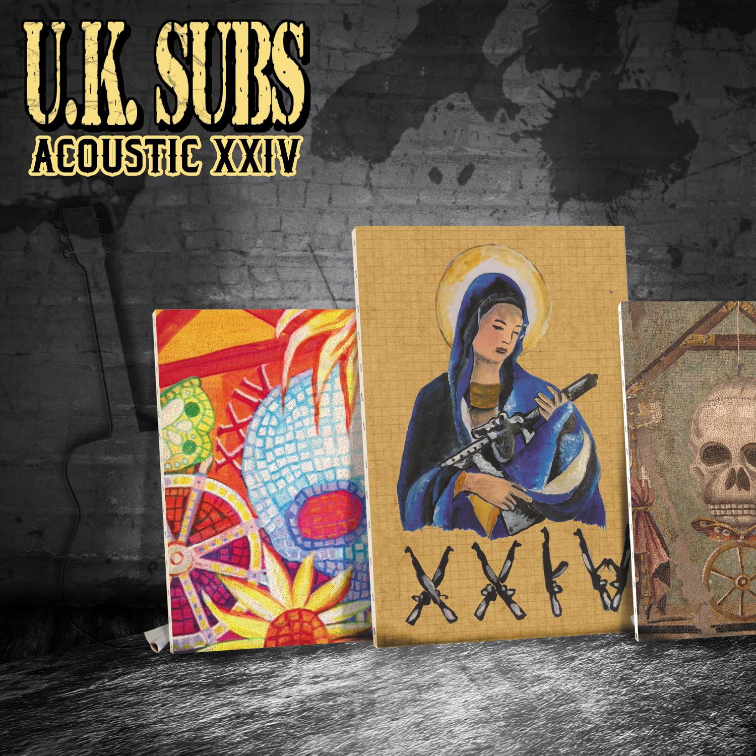 UK U.K. SUBS - Acoustic XXIV - Purple VINYL LP 2022 Captain Oi! BRAND NEW!
