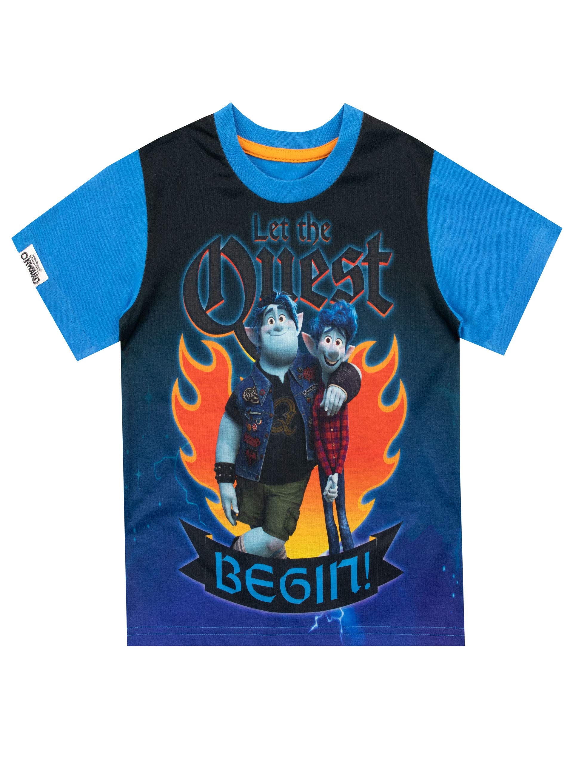 Disney Boys Onward T-Shirt Blue Age 8 to 9 Years