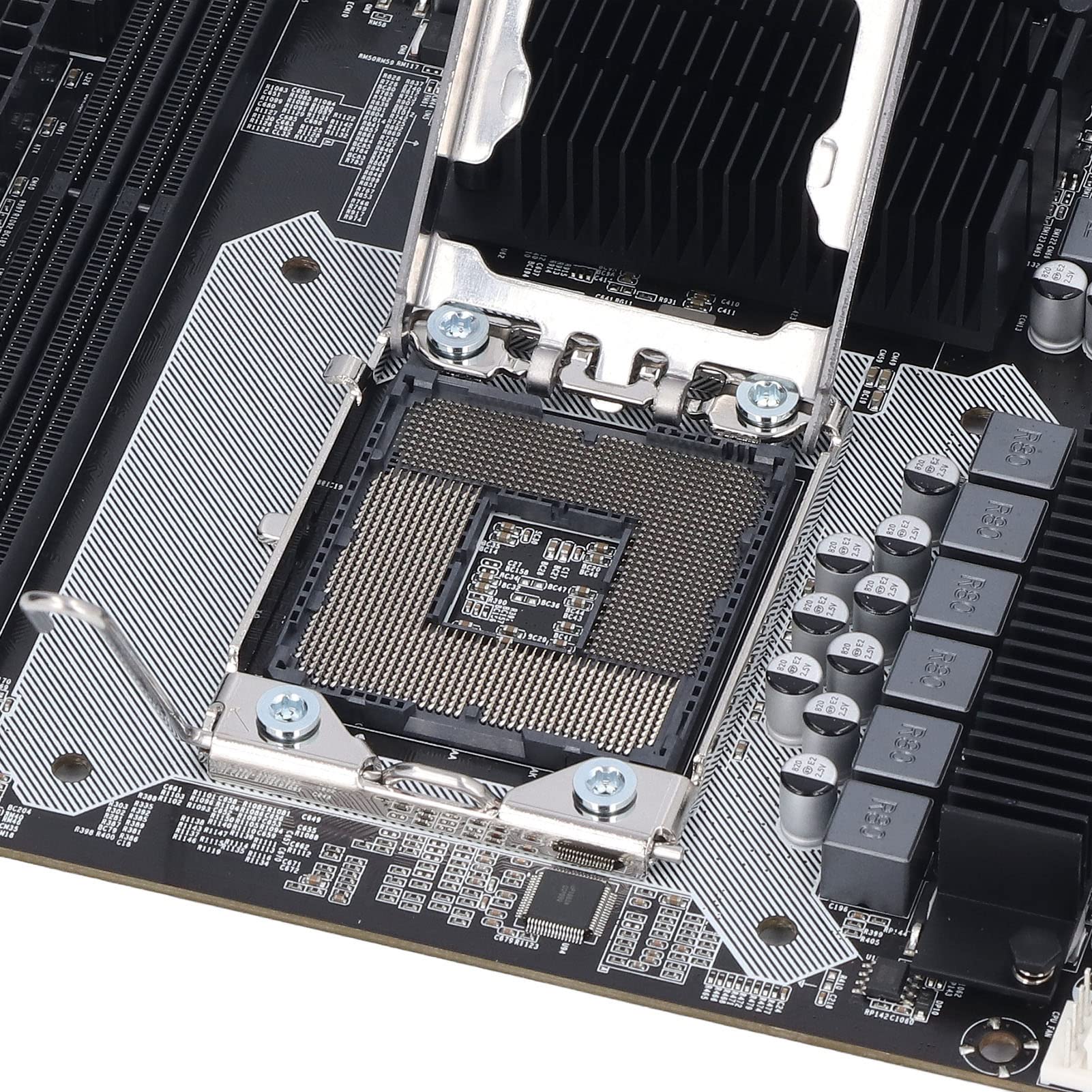 Placa base X58 2 DDR3 LGA 1366 pines placa base para ordenador ECC memoria USB 2.0 SATA puerto PCB ordenador placa base para ordenador de escritorio