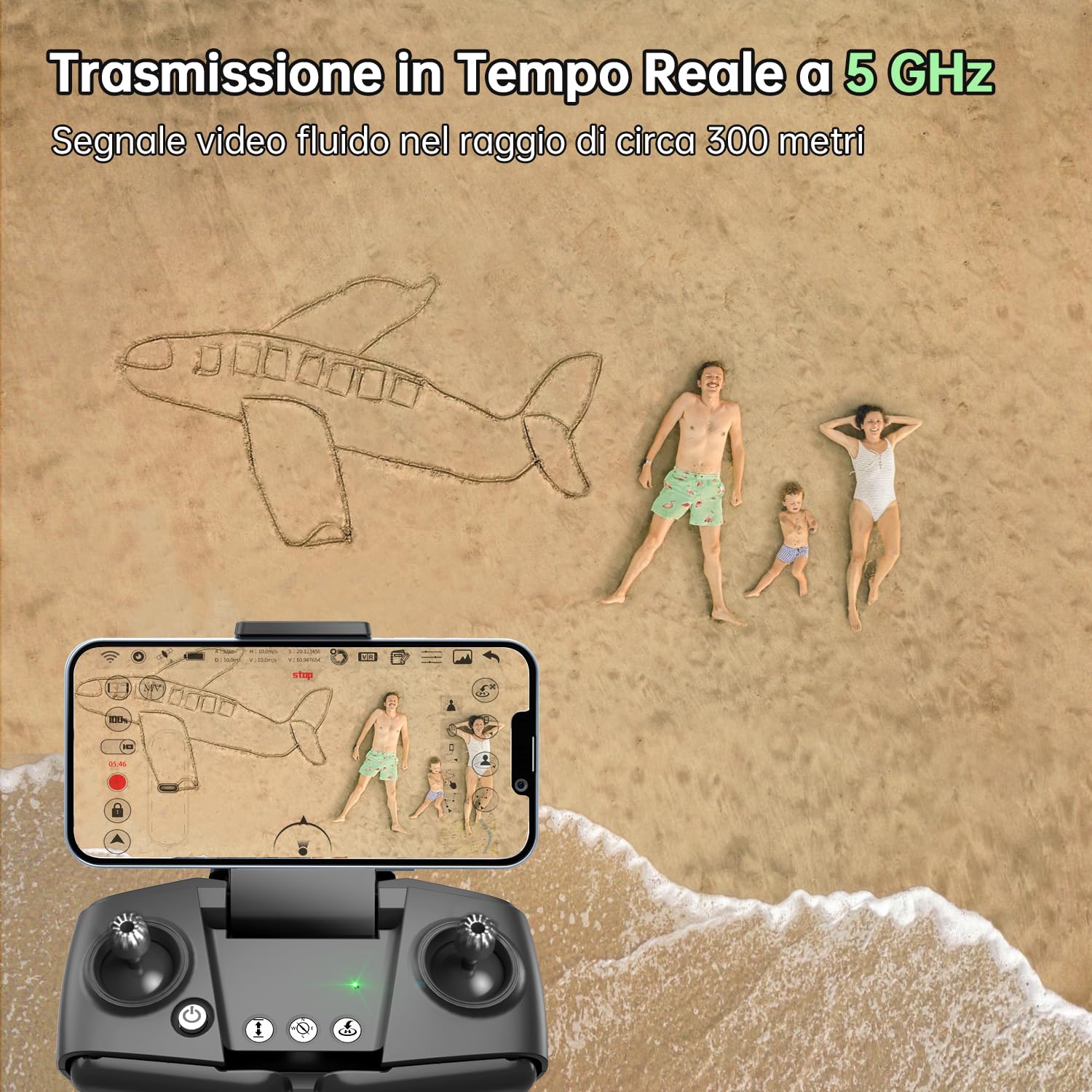 Loolinn | Drone con Telecamera 4K come Regalo per Principianti, <250g, 50 Minuti di Volo, Foto in 4K,Video in 2K, Ritorno Intelligente con GPS, Certificazione Approvata C0, Regalo per Uomini