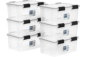 IRIS USA WeatherPro Watertight Storage Containers