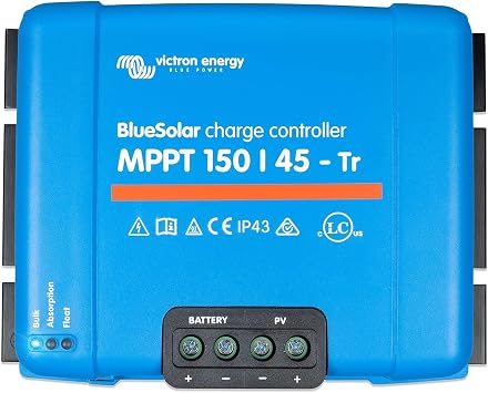Victron Energy BlueSolar MPPT Tr Charge Controller 150V 45A 12/24/36/48V