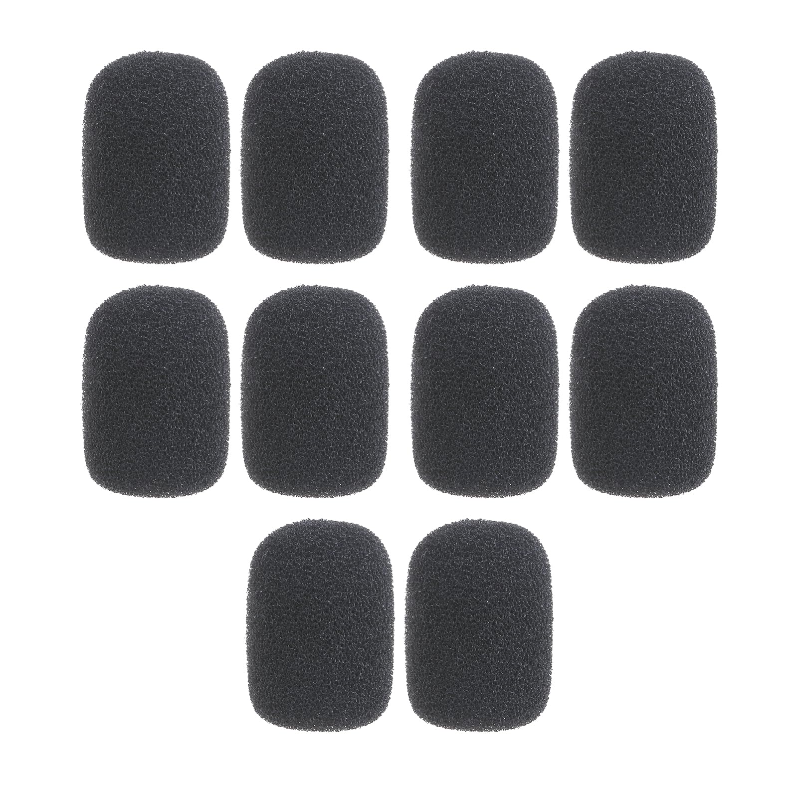 Headsets Microphone Windscreen Filter Windscreen Sponge Cover Protector Replacement Lapel Mic Cover 8mm Diameter Mini Windscreen Protector Replacement