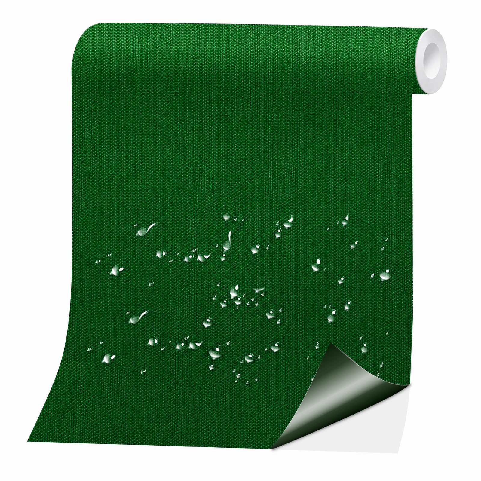 Skystuff Self-Adhesive Canvas Repair Tape, Heavy Duty Waterproof Fabric Repair Patches for Sofa, Chair, Awning, Tent, Clothes, Camping Outdoor Gear, Instant Strong Fix, 30x150cm, Green