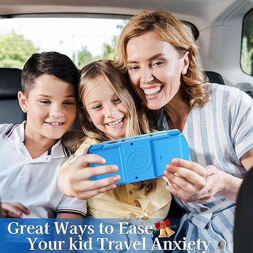 Miniatura 8 de Juegos de mano para niños Reproductor de videojuegos para niños precargado 258 videojuegos retro, reproductor de juegos portátil con 3 cartuchos y