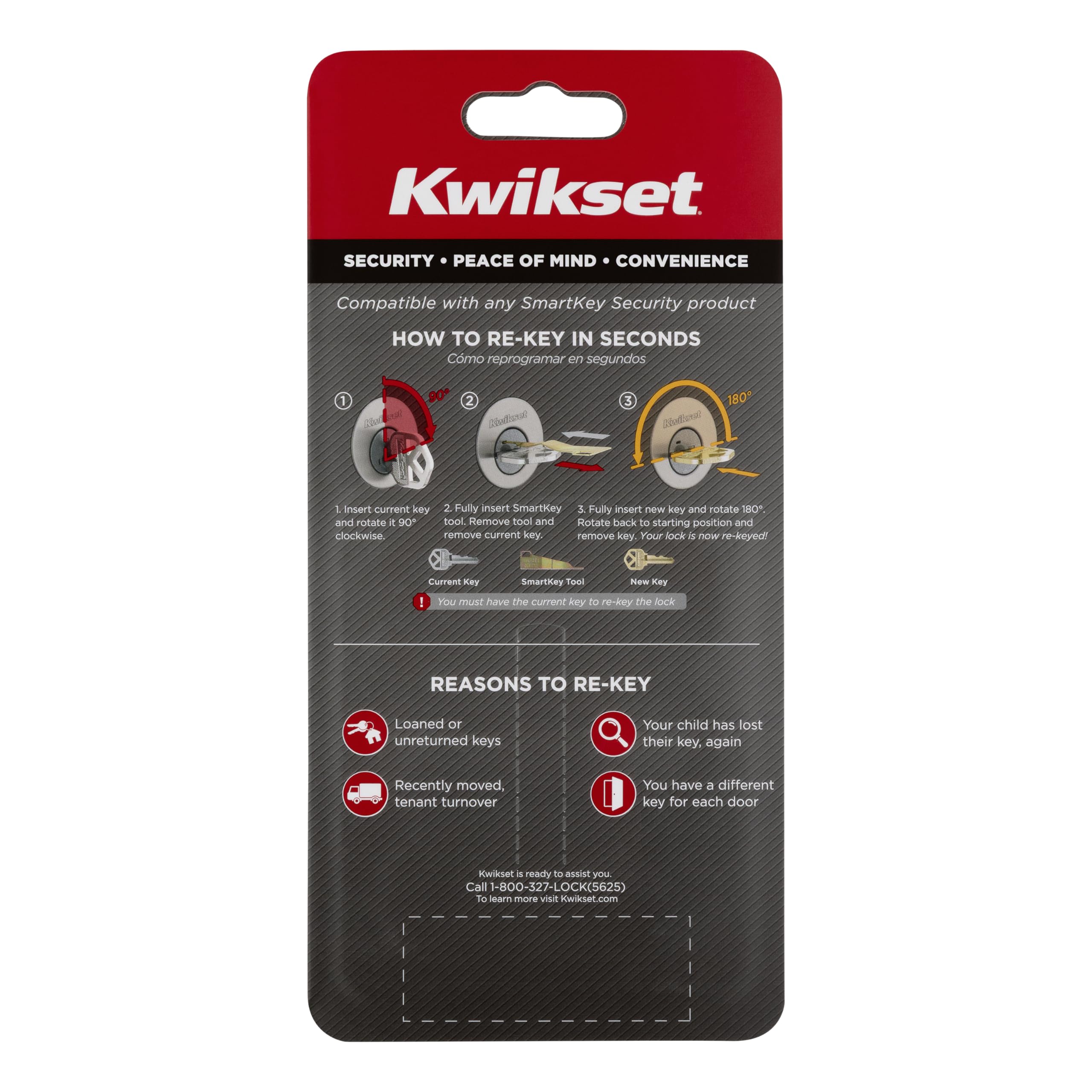 Amazon.com: Kwikset SmartKey Re-Key Kit for Kwikset SmartKey Locks