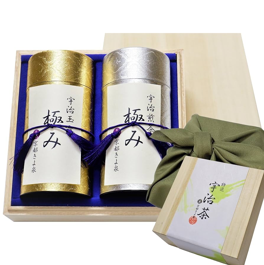 Amazon | きよ泉 お中元 宇治茶ギフト 極ギフト 木箱入り 品評会