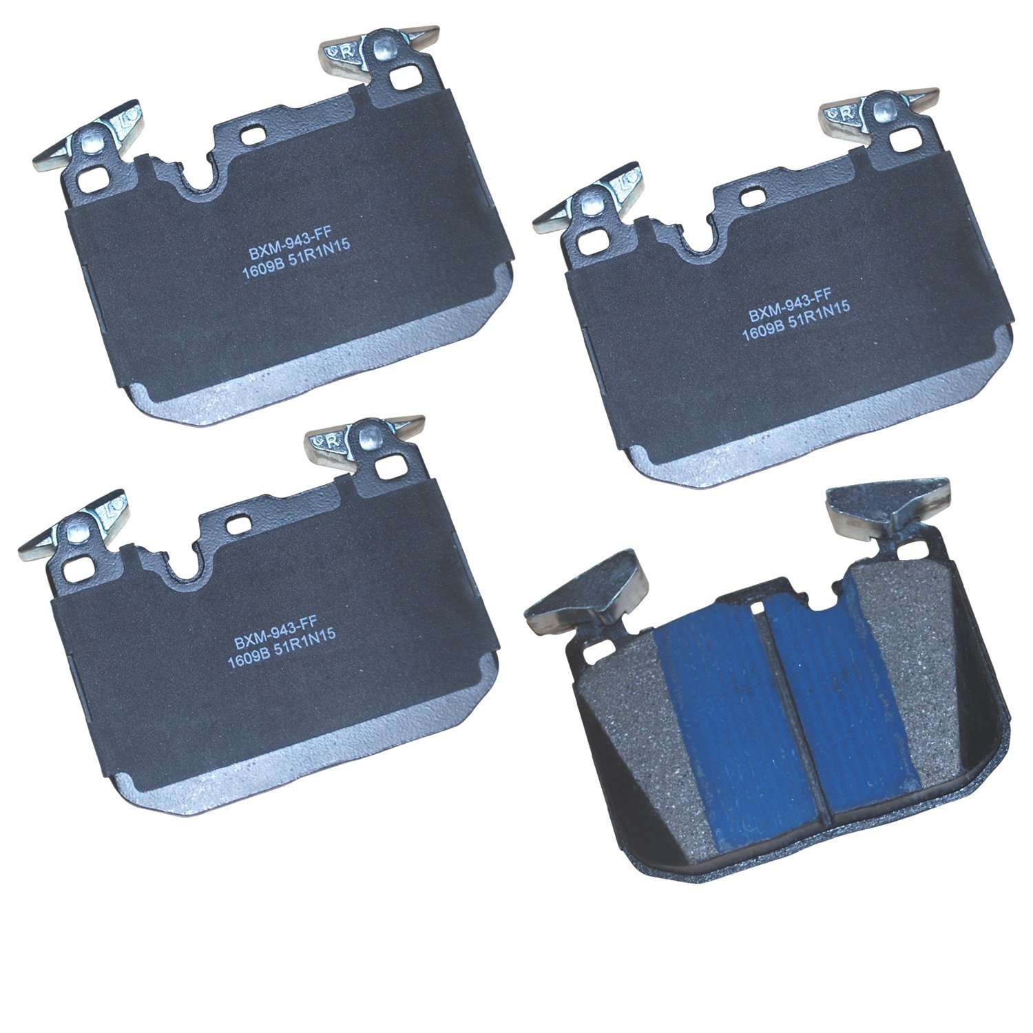 Bendix Premium SBM1609B Front Brake Pads for BMW 228i,xDrive,230i,320i,328i,330i,335i,GT 340i,428i,Gran Coupe,xDrive 430i,435i,440i,ActiveHybrid 3,i8,M235i,M240i