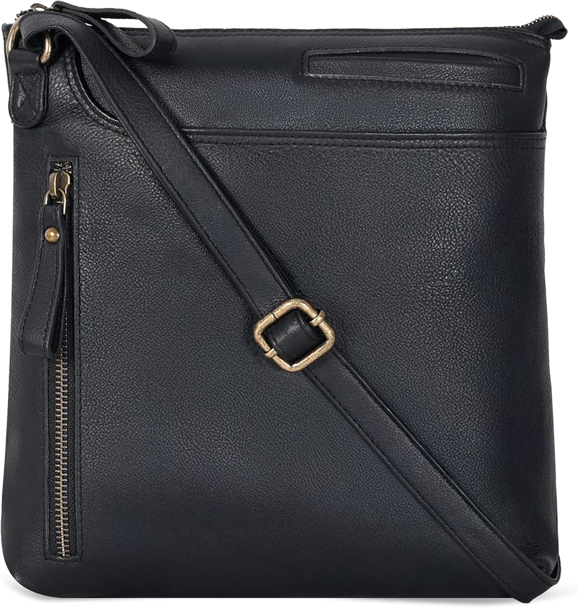 Genuine Leather Crossbody Bag For Women - Medium Cross Body Handbag Purse | Adjustable Shoulder Strap, Premium Craftsmanship, Durable Reinforced Stitching, Leather Tassel & Quality Metal Fittings