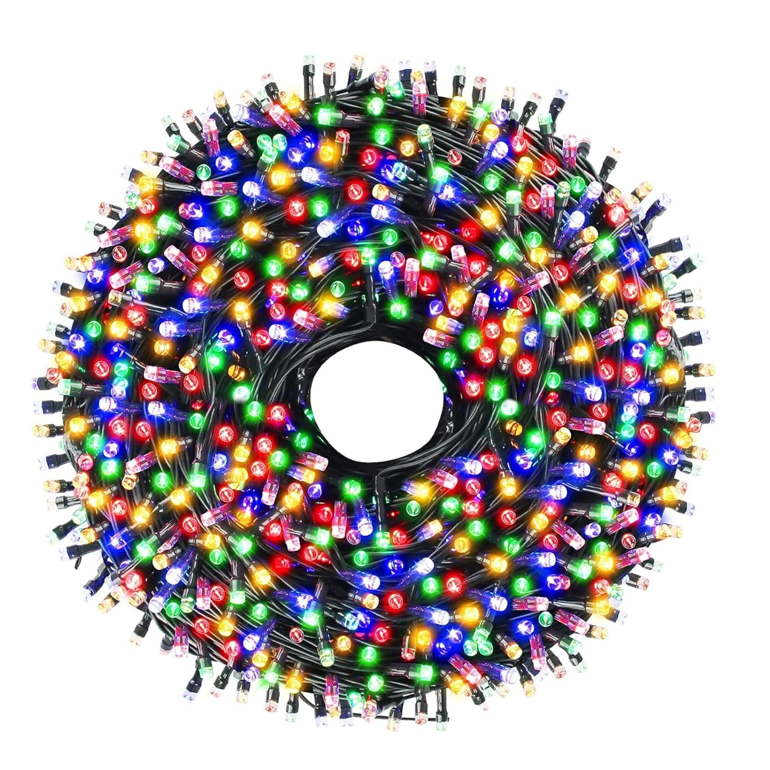JETNIX 100 MTR(330 Feet) Long 600 LEDs String Lights with 8 Modes Fairy Light Waterproof Indoor/Outdoor for Home Decoration Diwali Best Gift Christmas Birthday Wedding Party Multicolor Strips