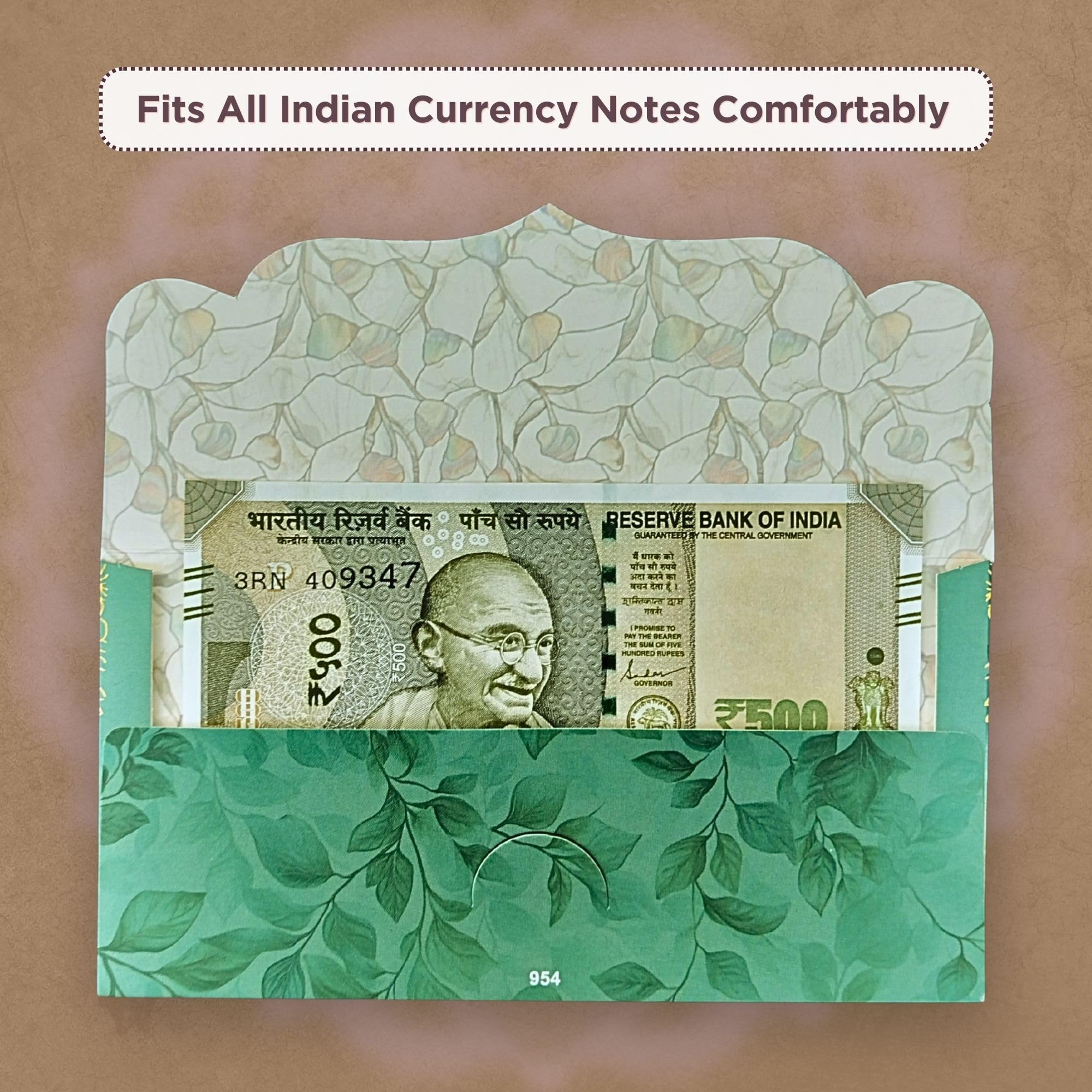 PAPER BEING 30 Pcs Floral Tree Designer Shagun envelopes for gifting money, Sagun Lifafa | Fancy Shagun envelope for Cash Money | For Gift, Wedding, Marriage & Functions 2