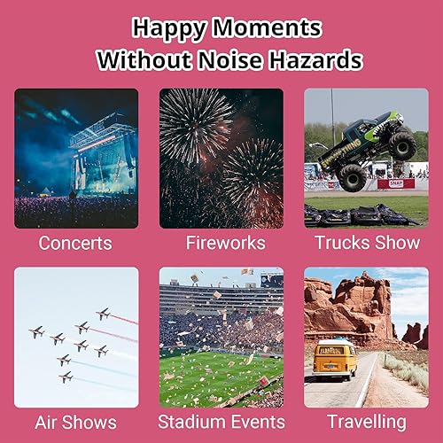 Miniatura 7 de 130 Gemstones Edition Orejeras de seguridad para niños Protección auditiva pasiva reductora de ruido para niños