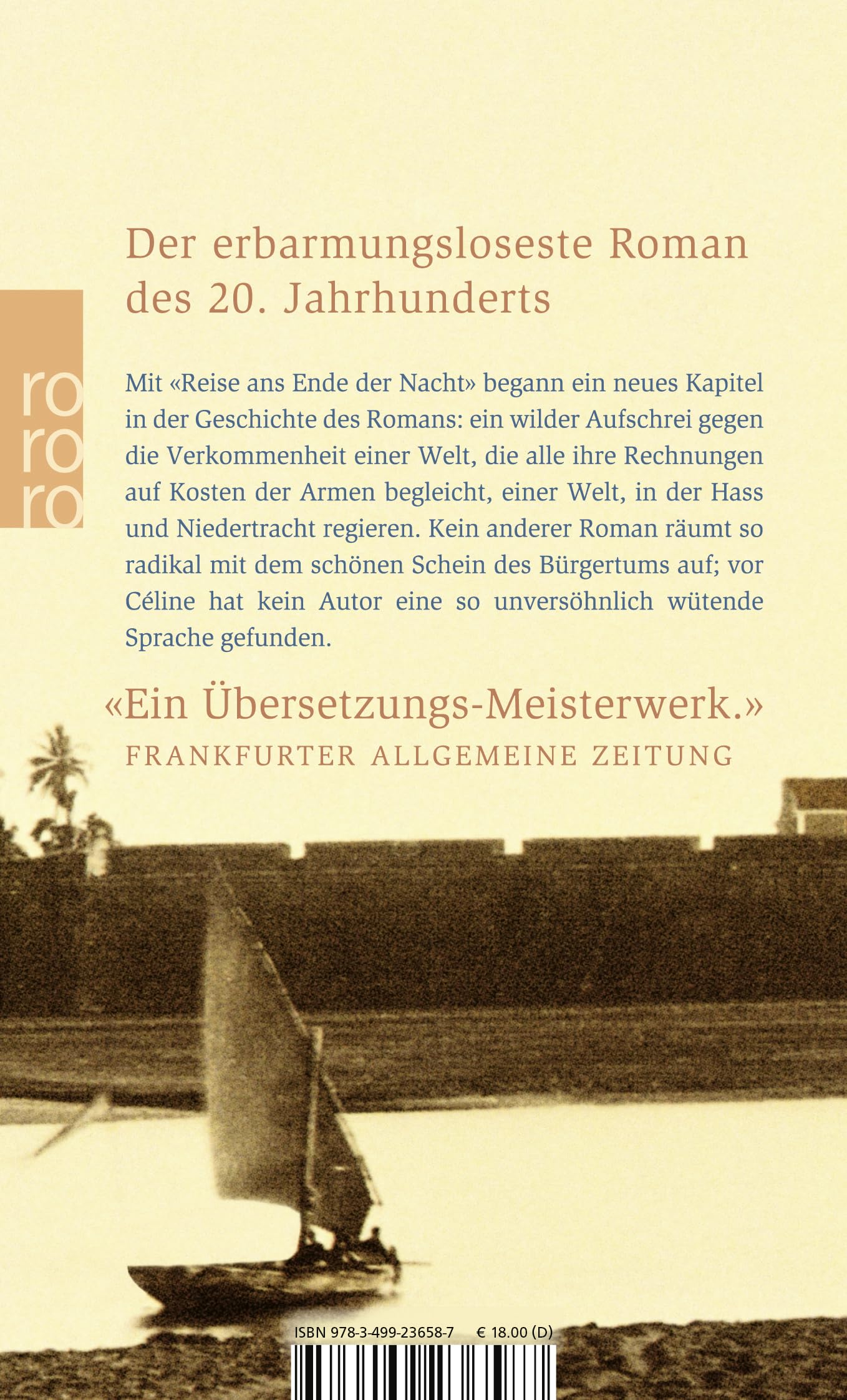 Reise ans Ende der Nacht: Roman. Ausgezeichnet für die Neuübersetzung mit dem Paul-Celan-Preis 2004