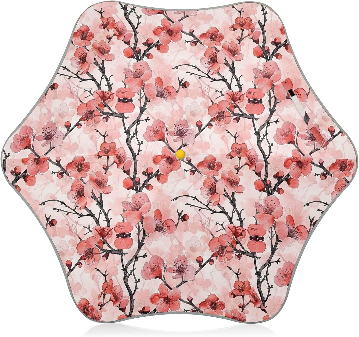 ALAZA Red Cherry Blossom Floral Flowers Kids Umbrella for Girls Boys Toddler Children Rain & Sun Umbrella
