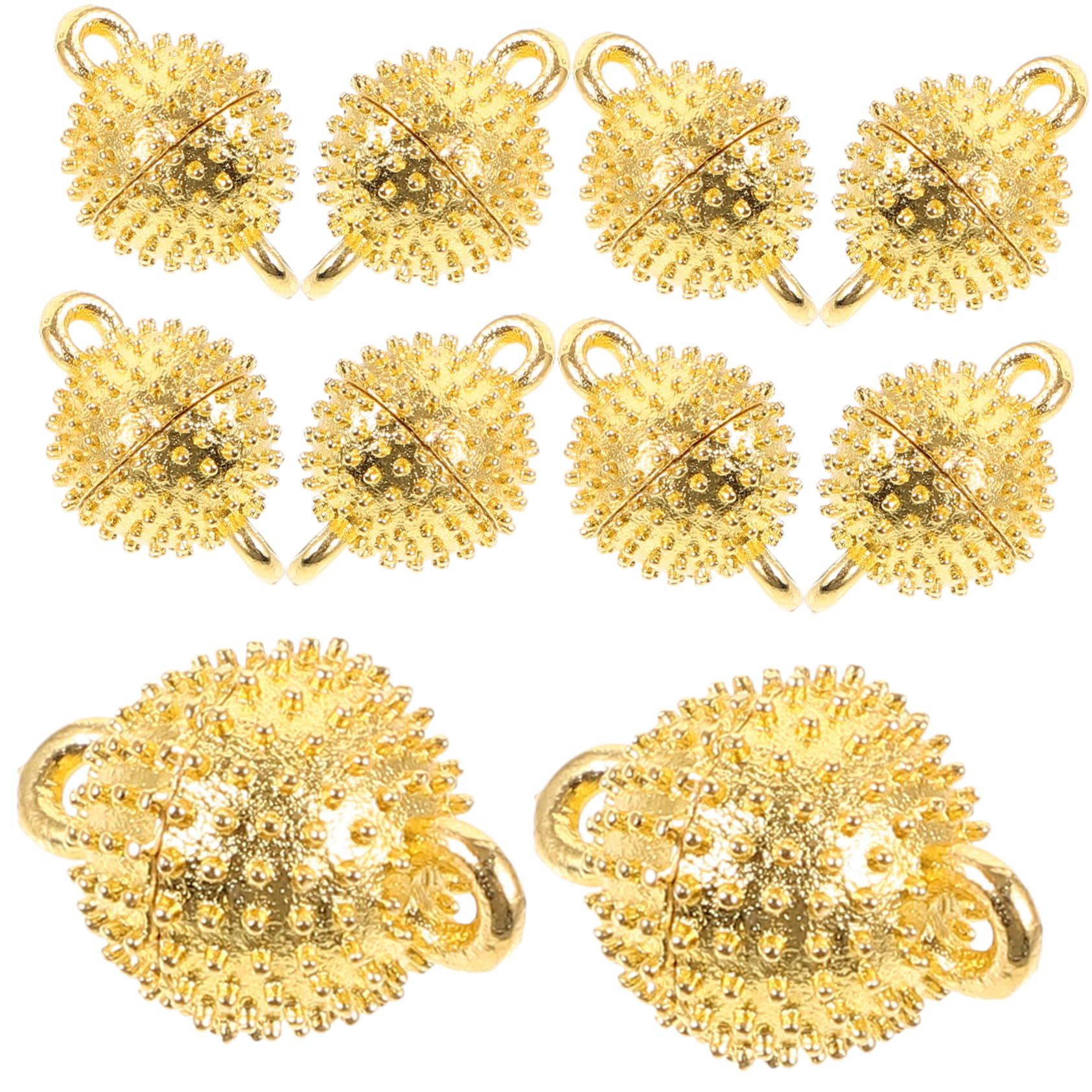 VILLCASE 100stücke Magnetverschluss Für Halsketten Und Armbänder Magnetische Schmuckverschlüsse Aus Starke Und Langlebige Verschlusslösungen Für Schmuckherstellung Und Bastelprojekte